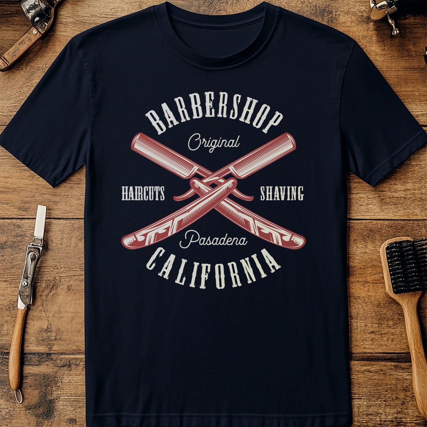 Barbershop Razor T-Shirt