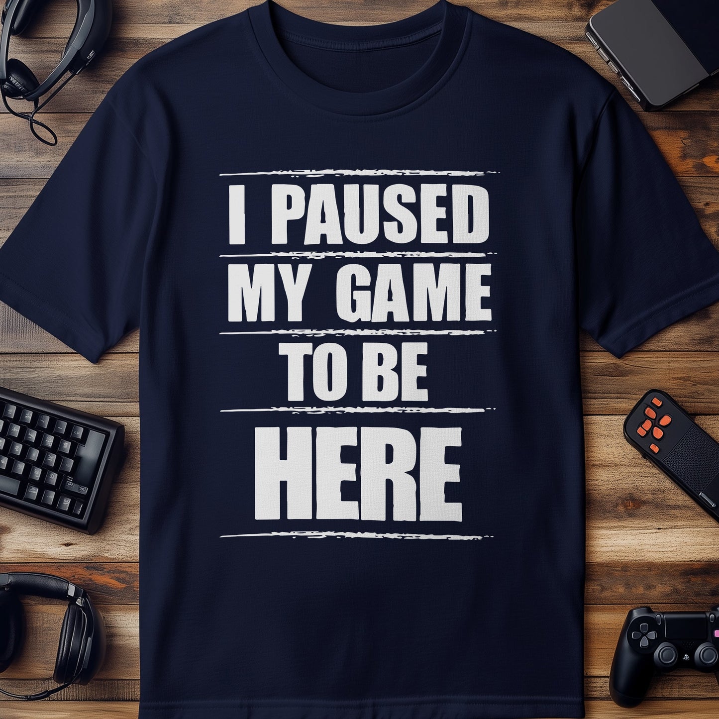 Smarty Paused My Game t-shirt