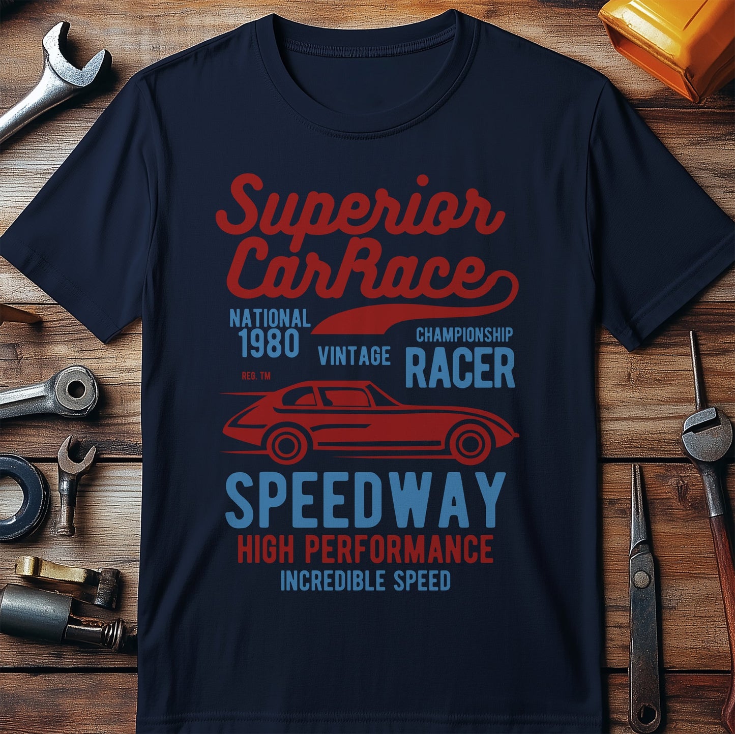 Superior Car Race T-Shirt
