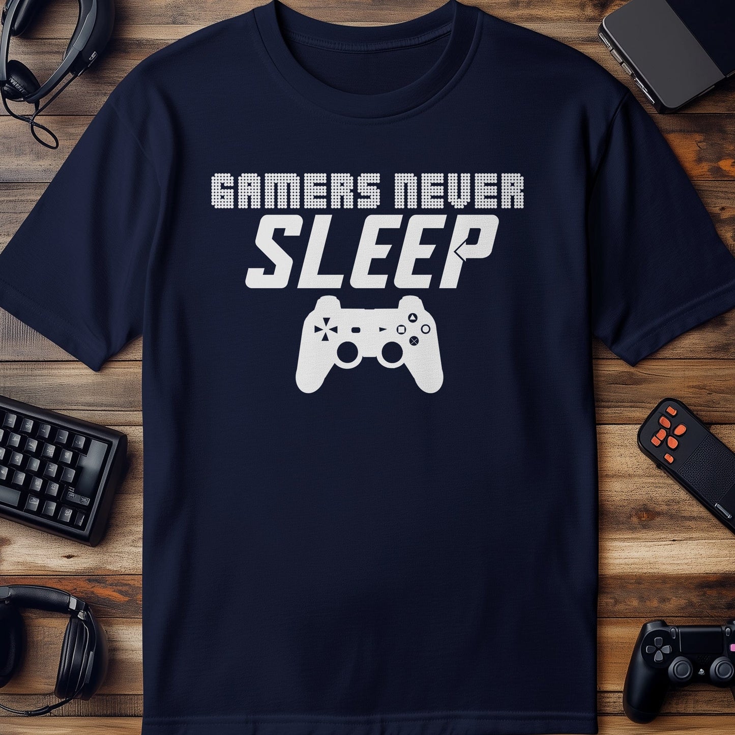 Gamer Gamers Never Sleep T-Shirt