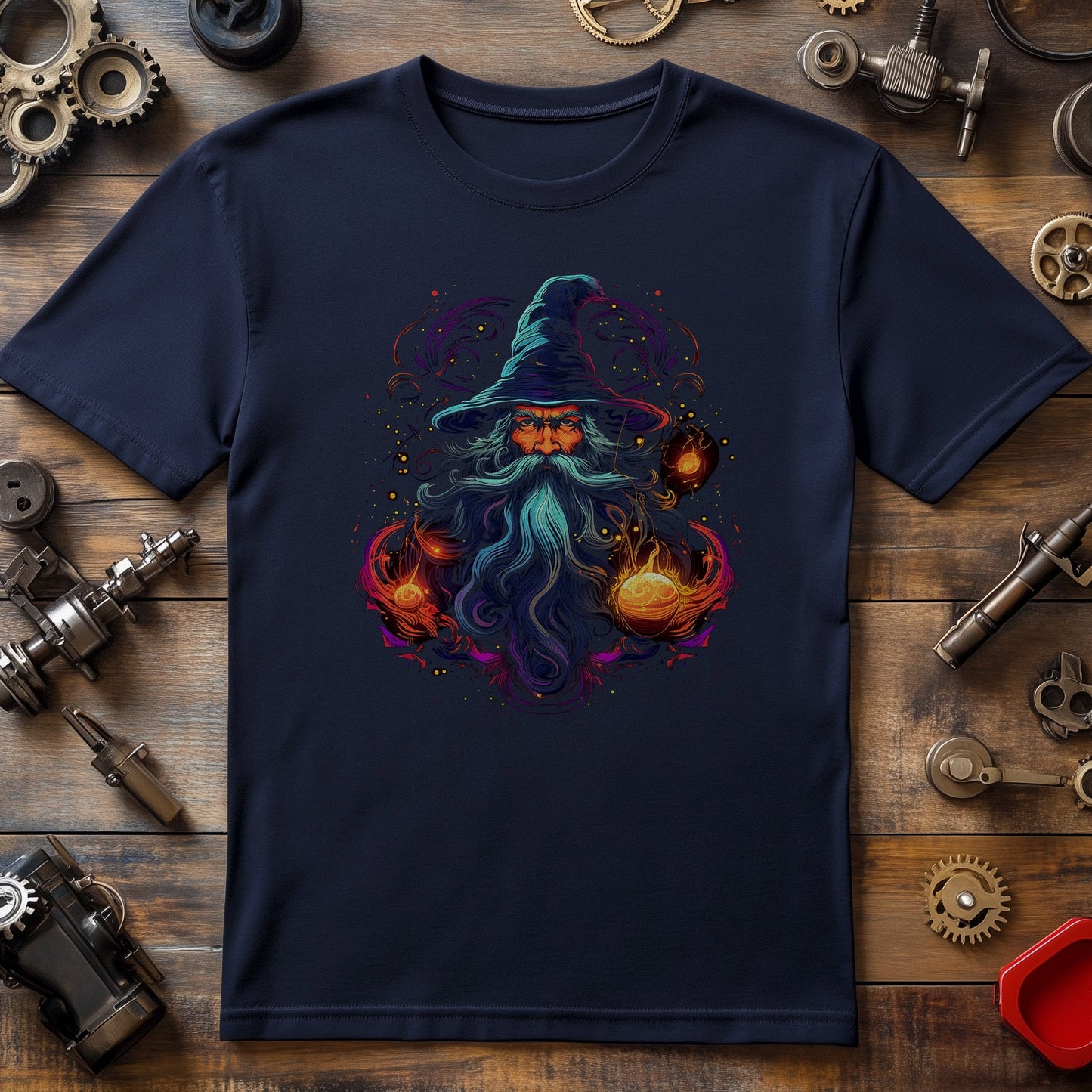 Trippy Wizard T-shirt - Channel Your