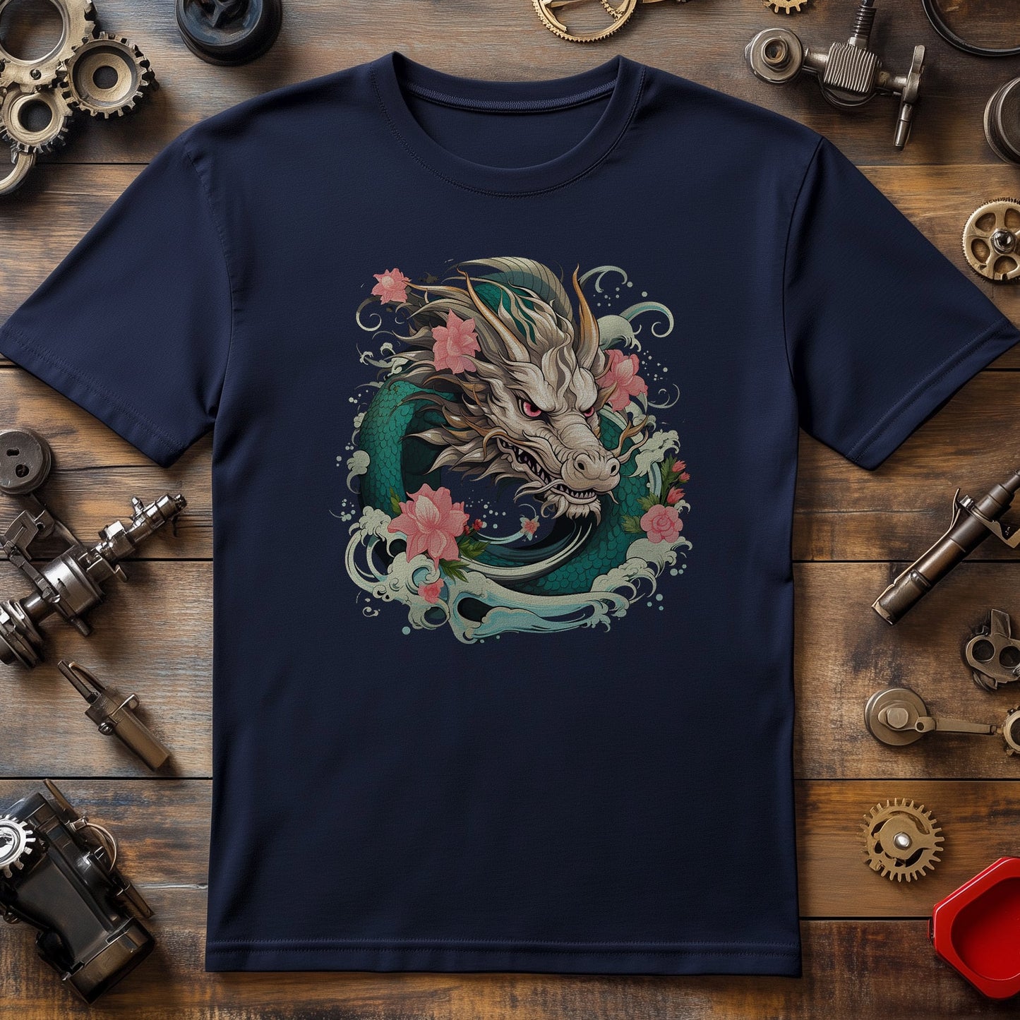 Jade Dragon Head T-shirt