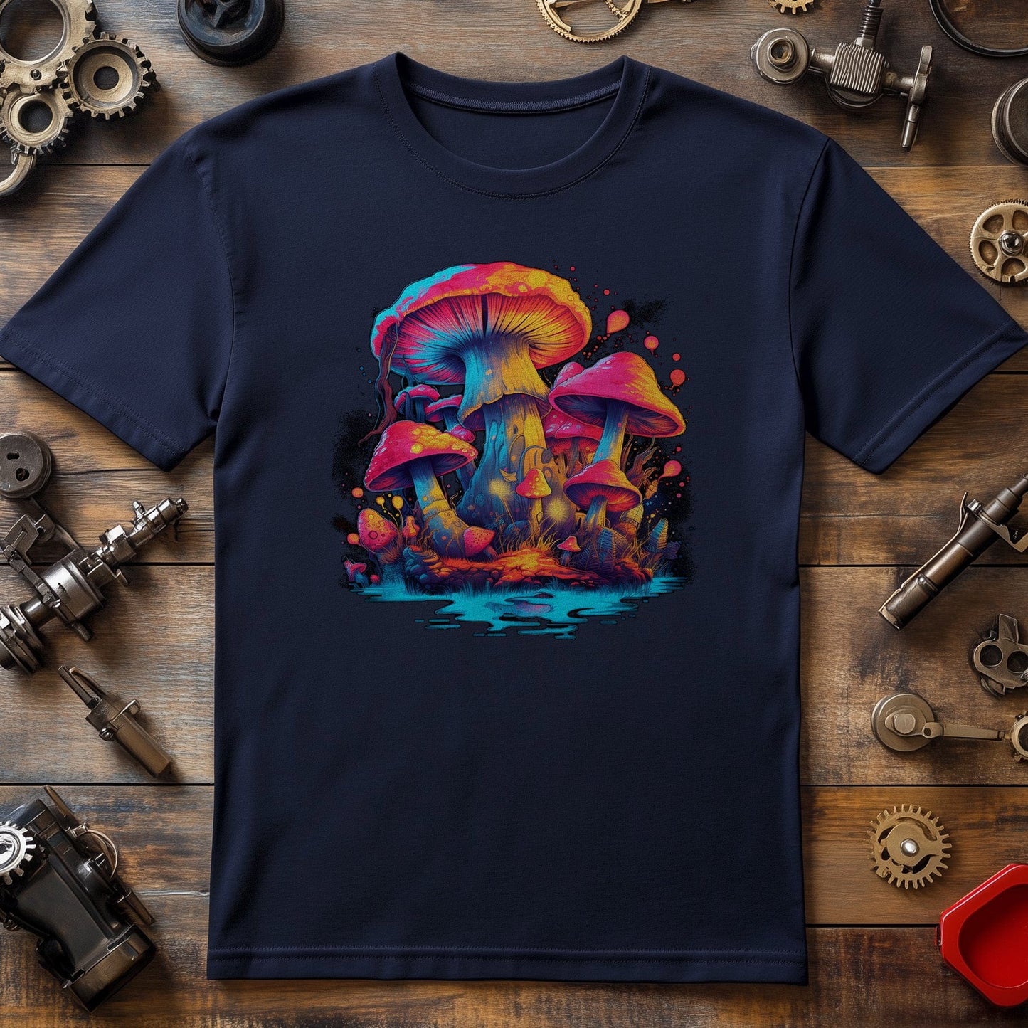 Trippy Mushroom T-Shirt - Dive into