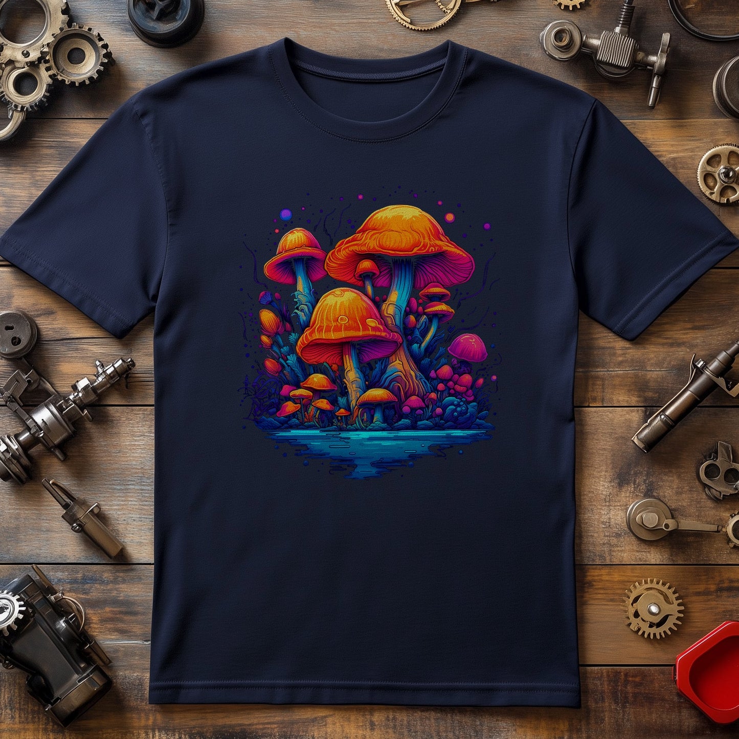Trippy Mushroom 2 T-Shirt - Dive
