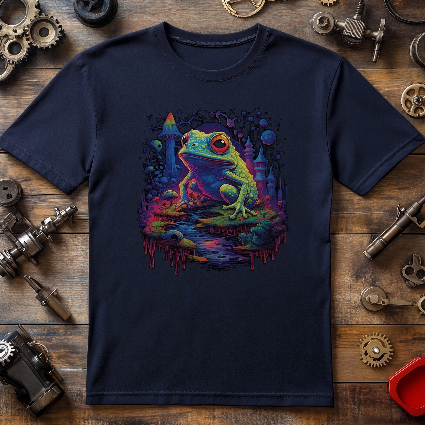 LSD-Frog-1 T-Shirt - Hilariously