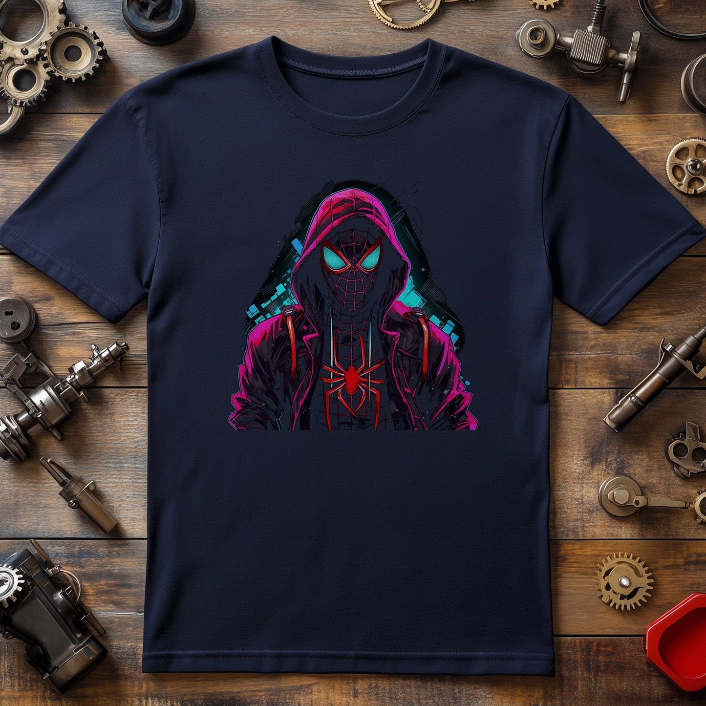 Cyberpunk Spider Hero T-Shirt -