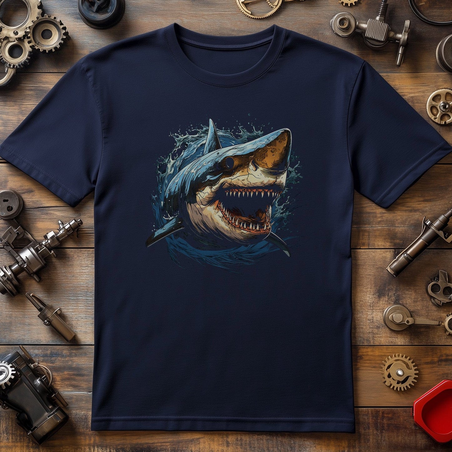 Giant White Shark T-Shirt - Dive