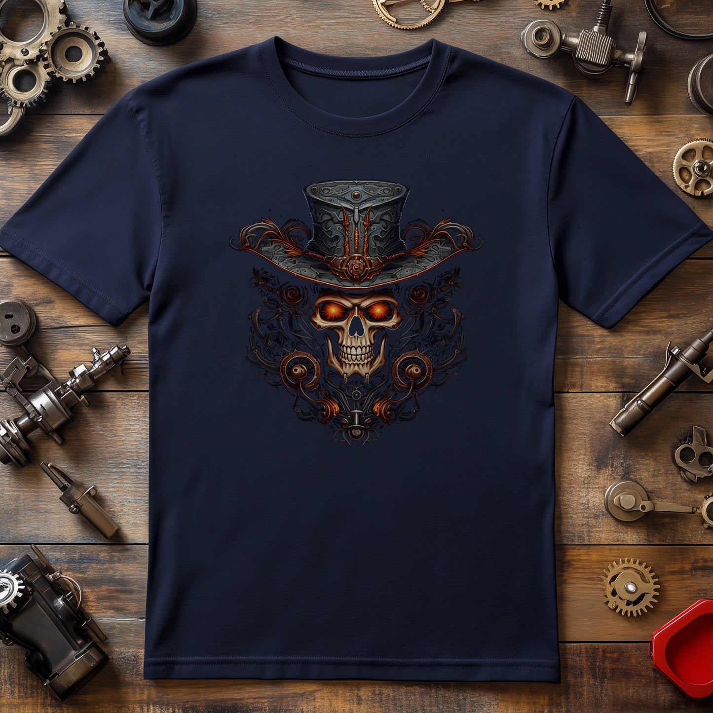 Skull Cowboy 1 T-shirt - Dapper and