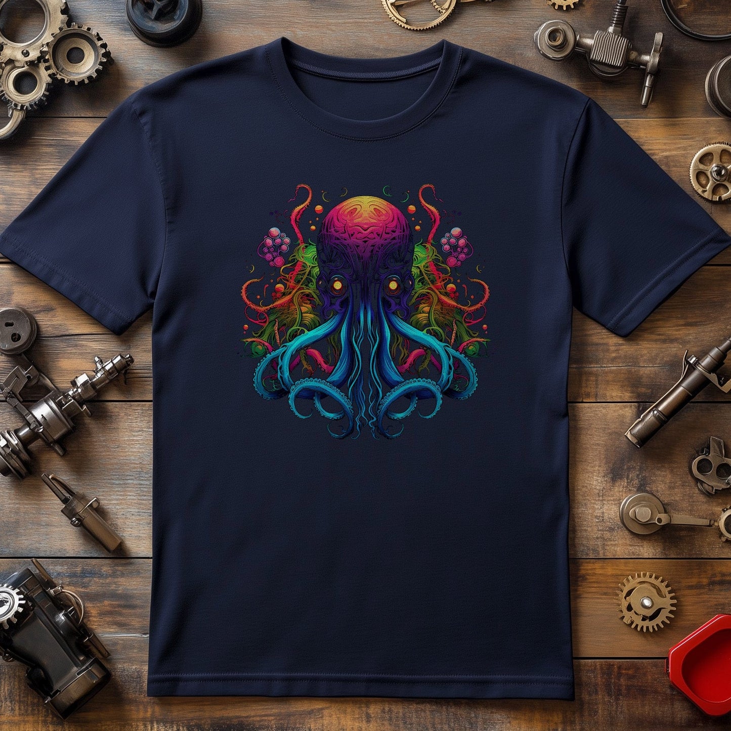 Trippy Octopus 4 T-Shirt -
