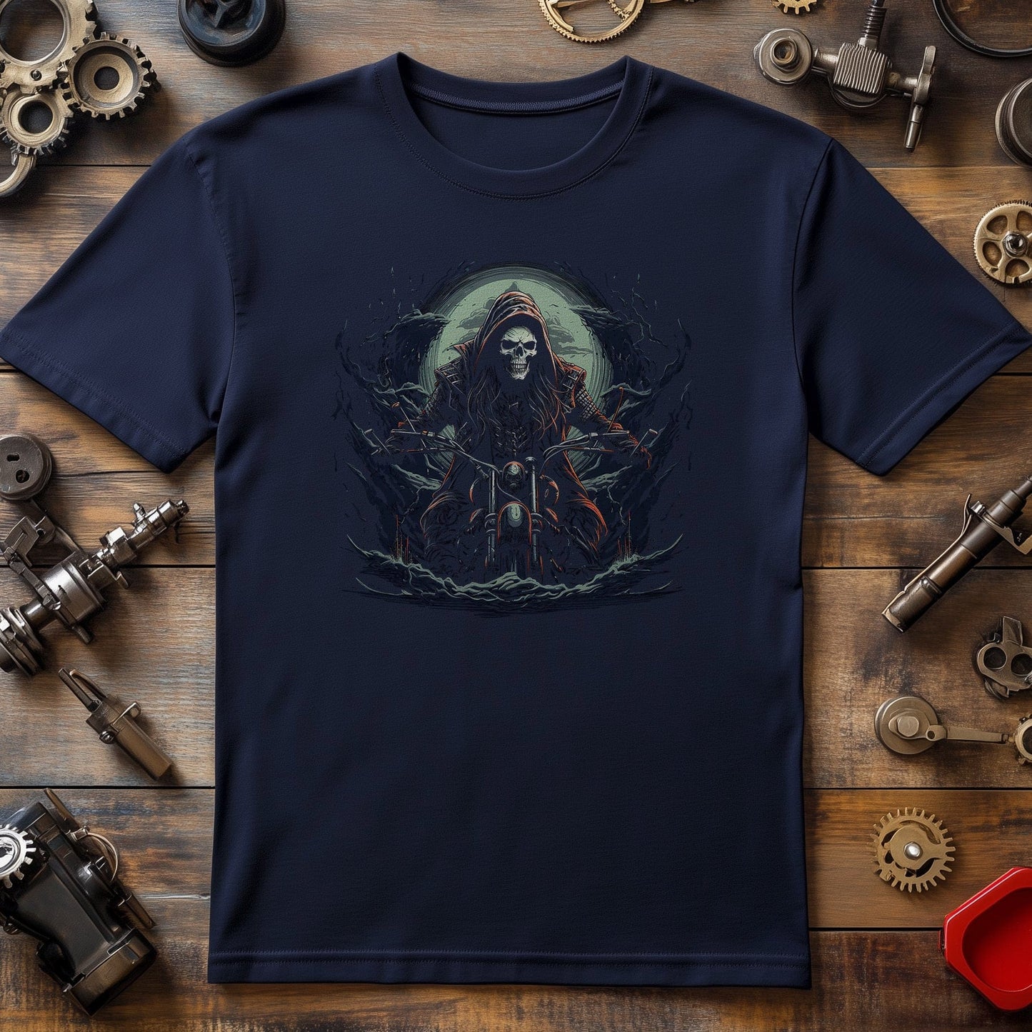 Grim Biker 2 T-Shirt ‚Äì Bone-Rattling