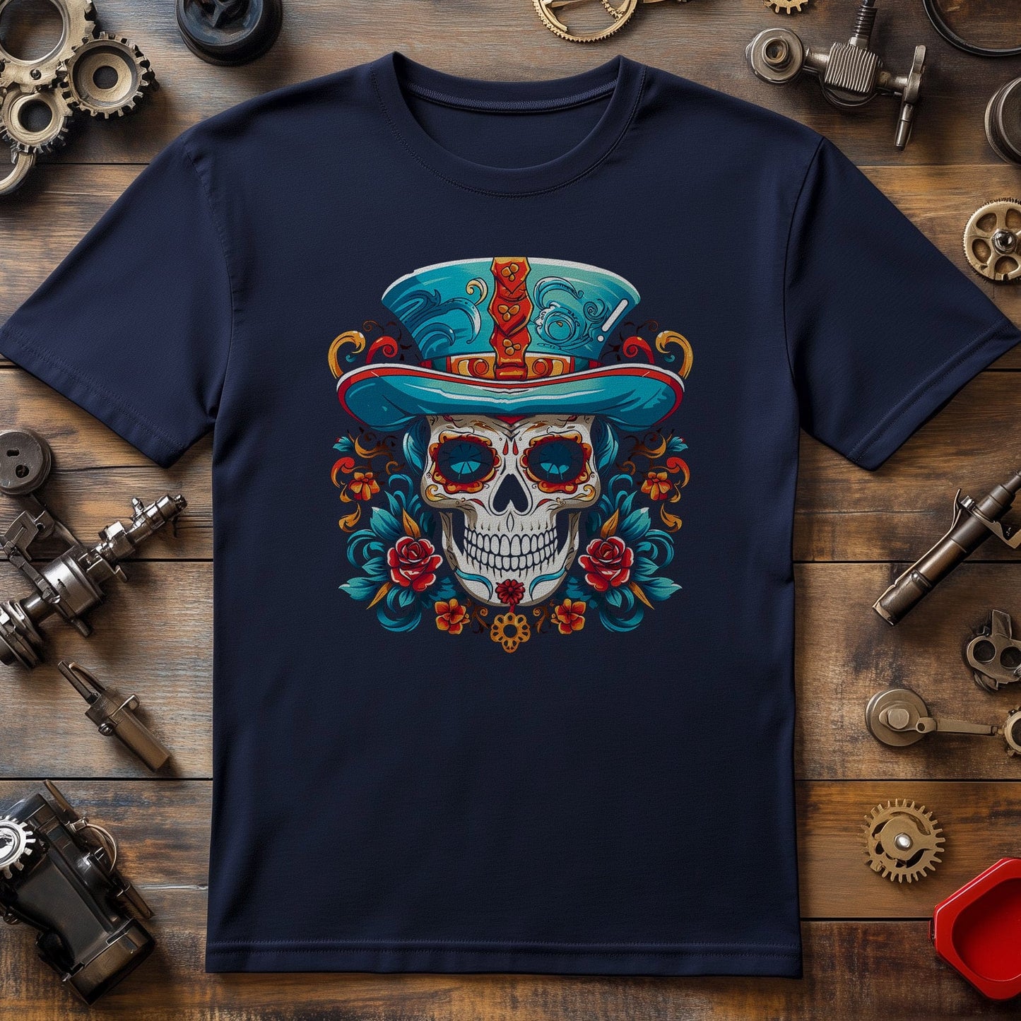 Pirate Sugar Skull T-Shirt - Dress