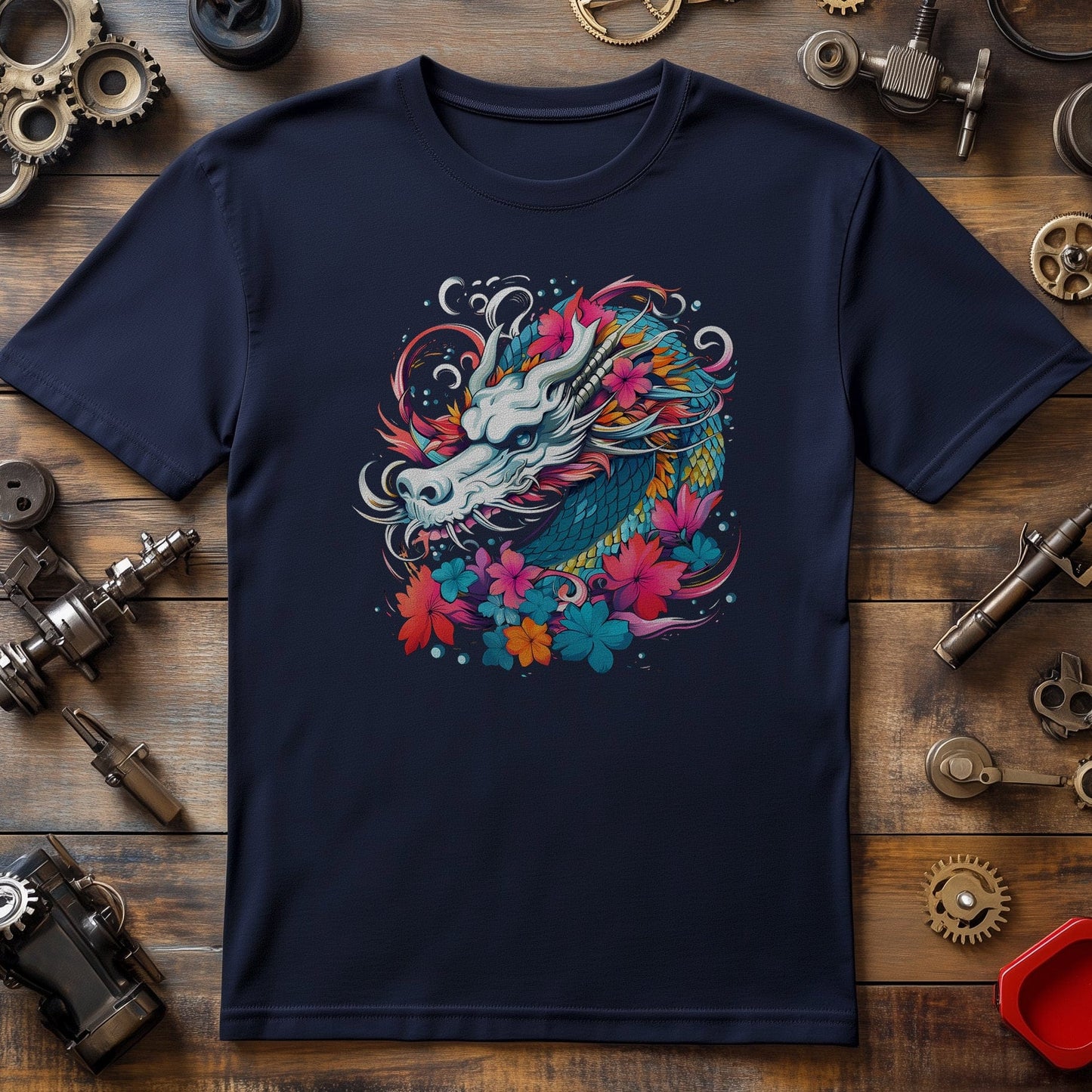 Japanese Dragon Head T-Shirt -