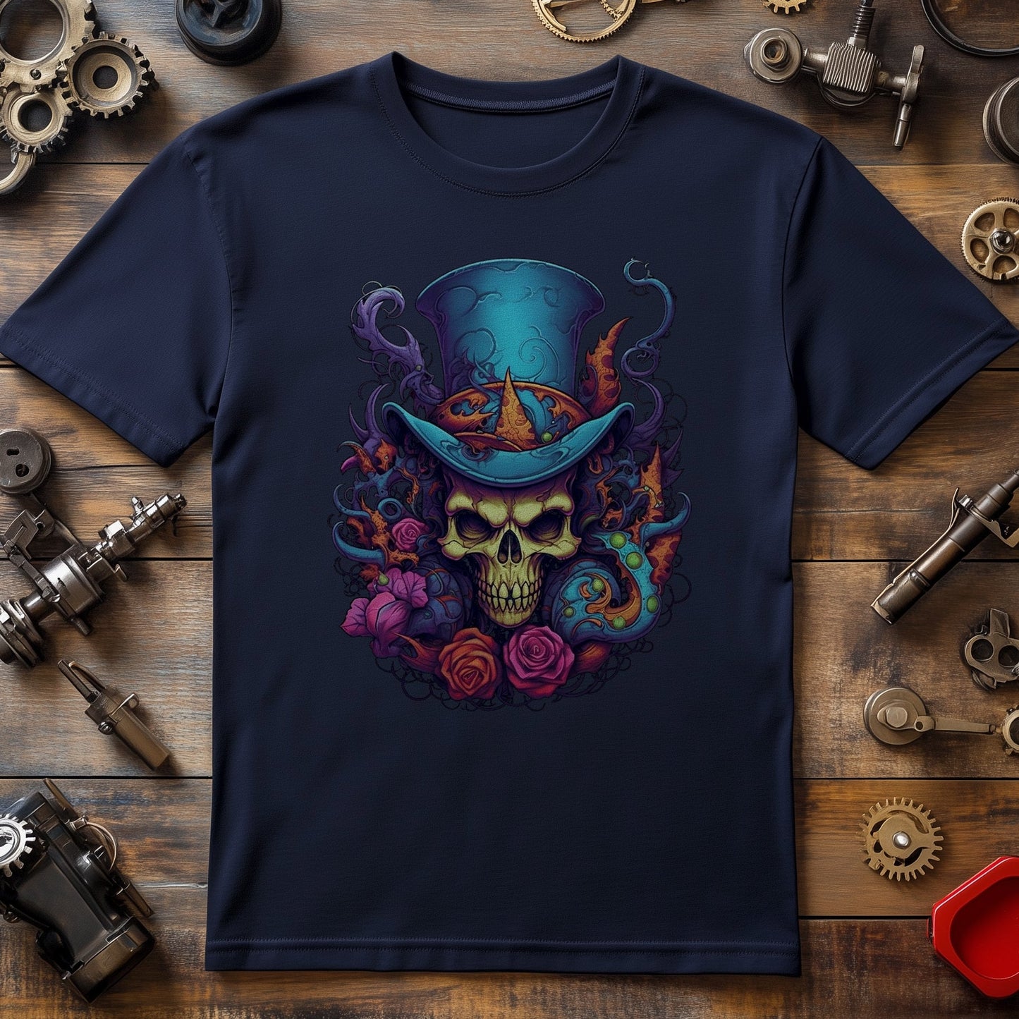 Pstchadelic Skull 3 T-Shirt - Classy