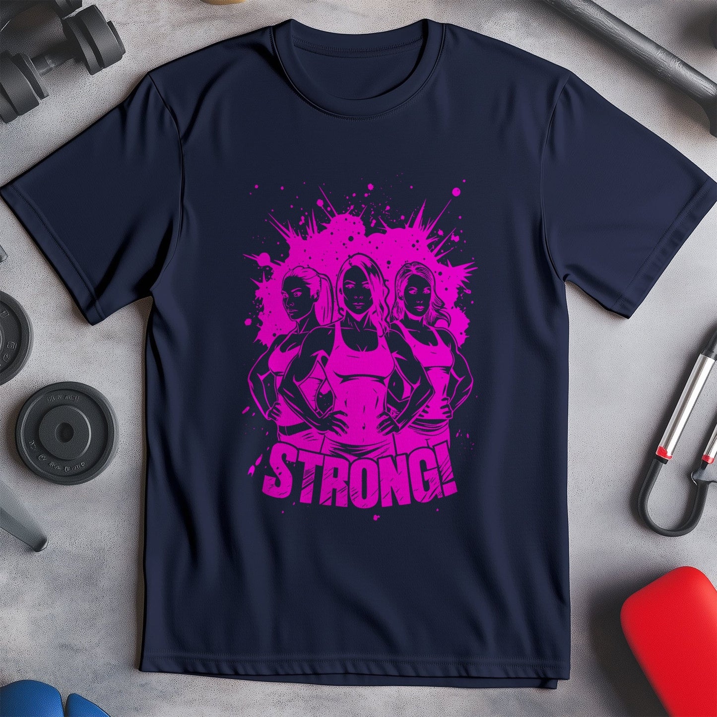 Gym 34 Womens strong T-Shirt