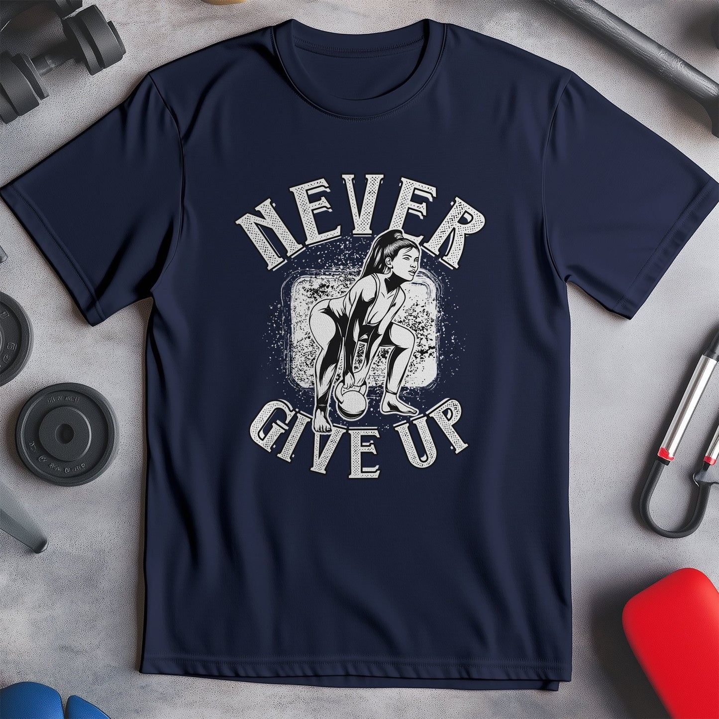 Never Give Up Funny T-Shirt