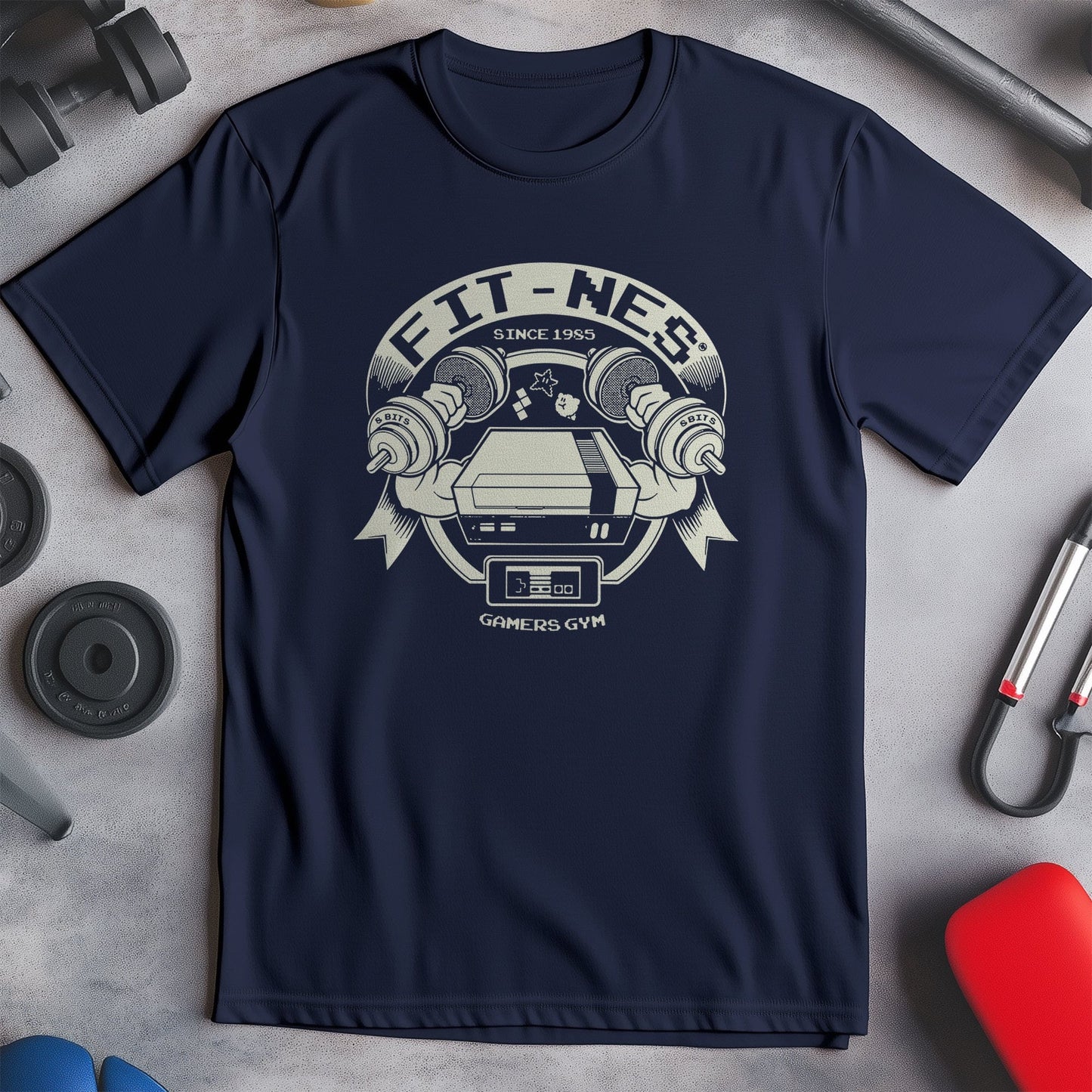 Gamers Gym T-shirt - Lift, Laugh,