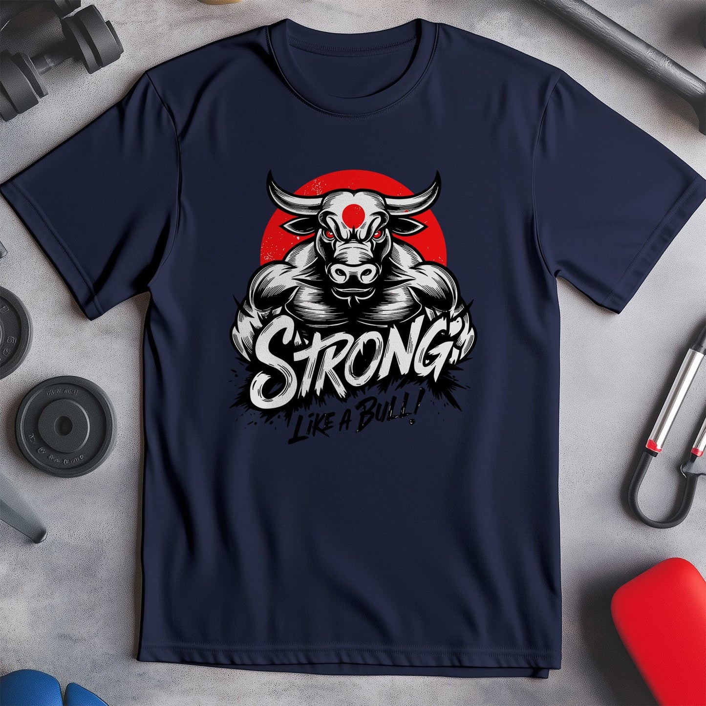 Gym 61 T-Shirt Bull-ief in Yourself!