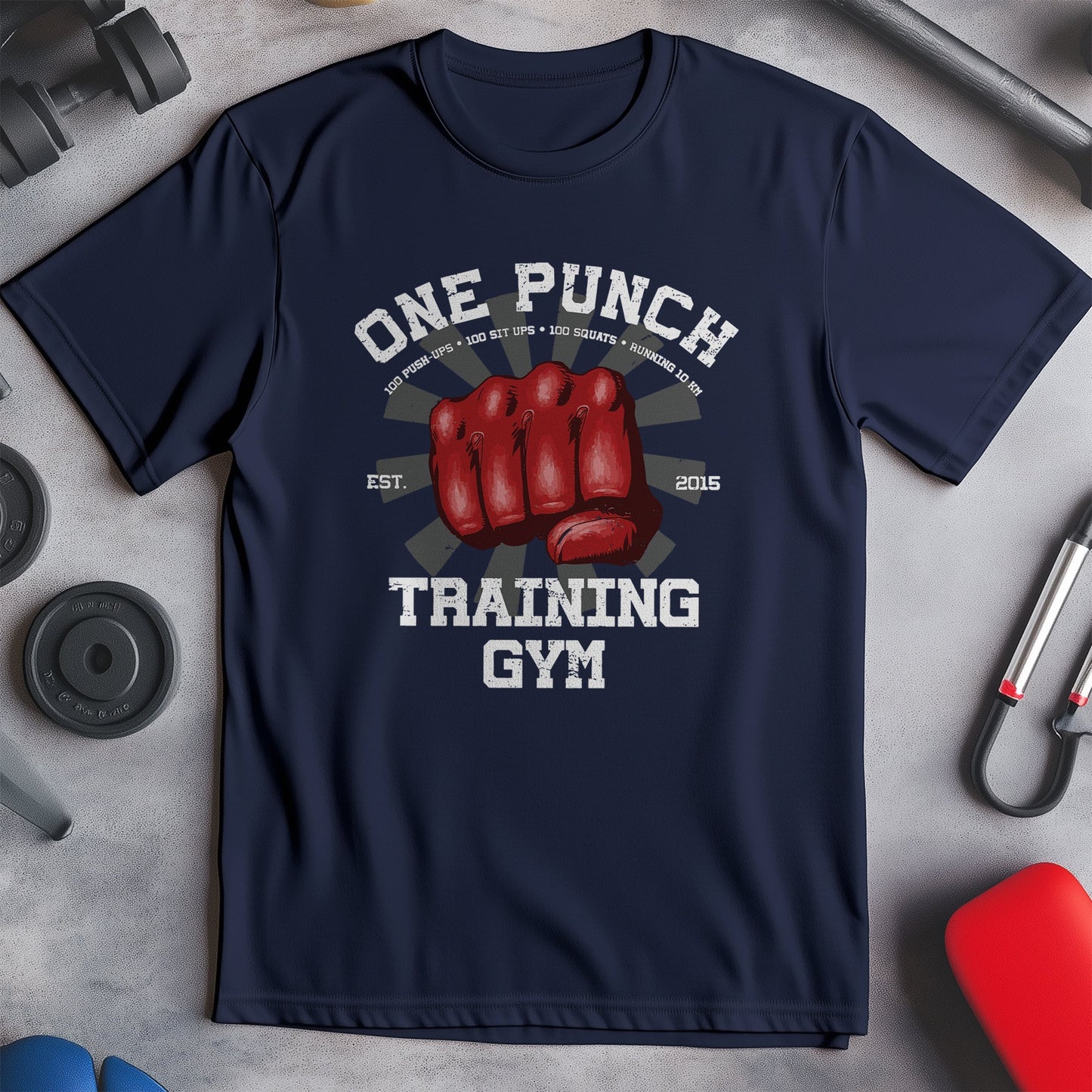 One Punch Gym Training T-Shirt - Hit