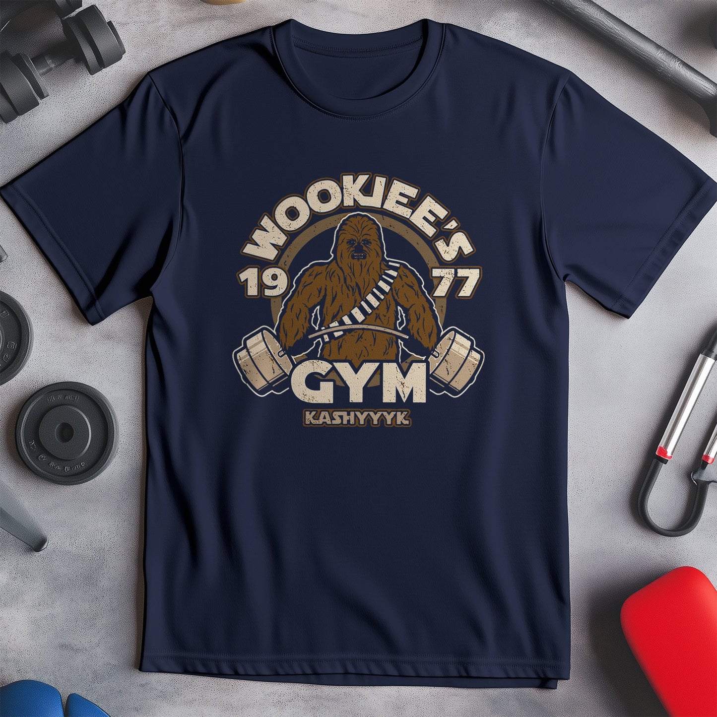 Wookiee Gym T-shirt - Lift Like a