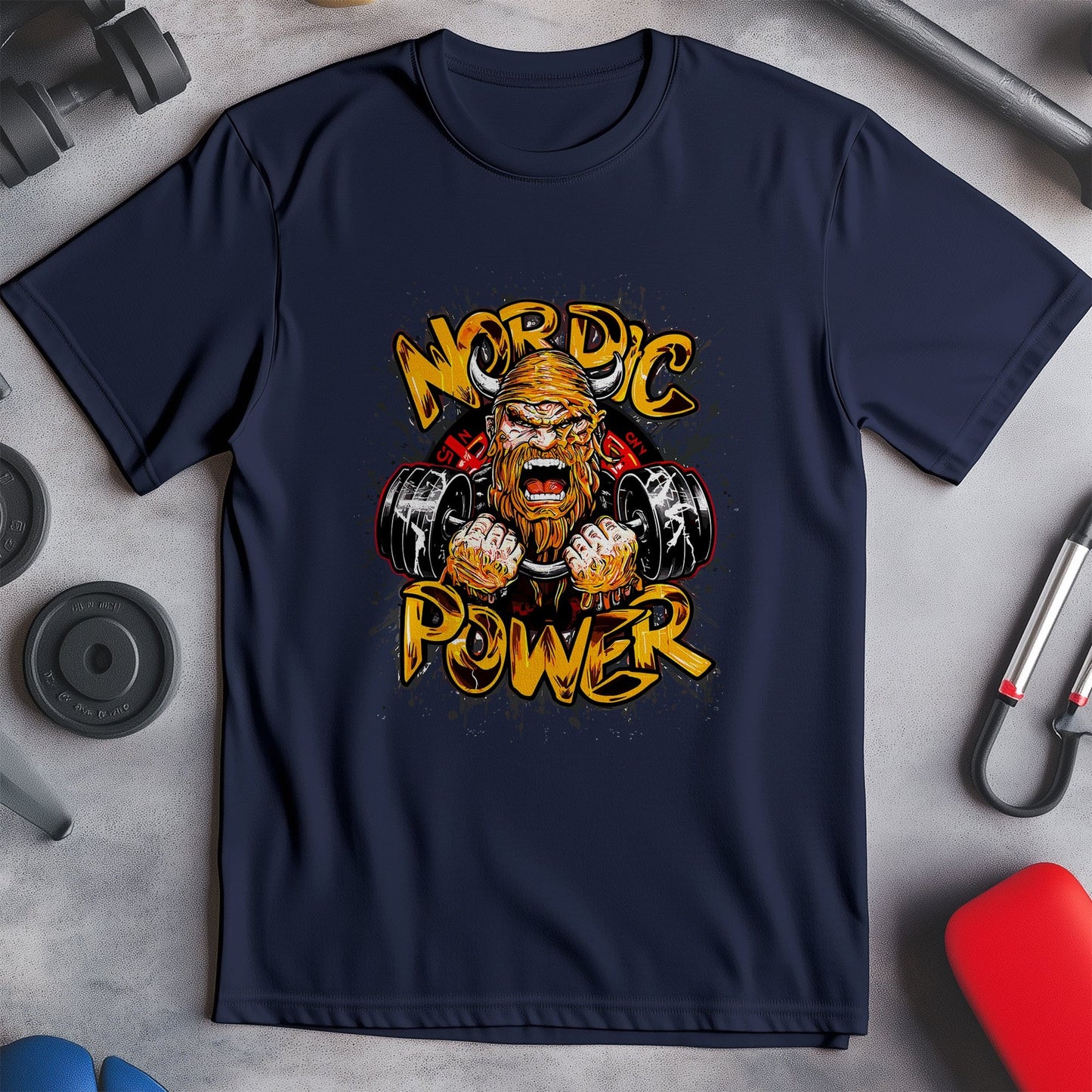 Gym 88 Viking power T-shirt
