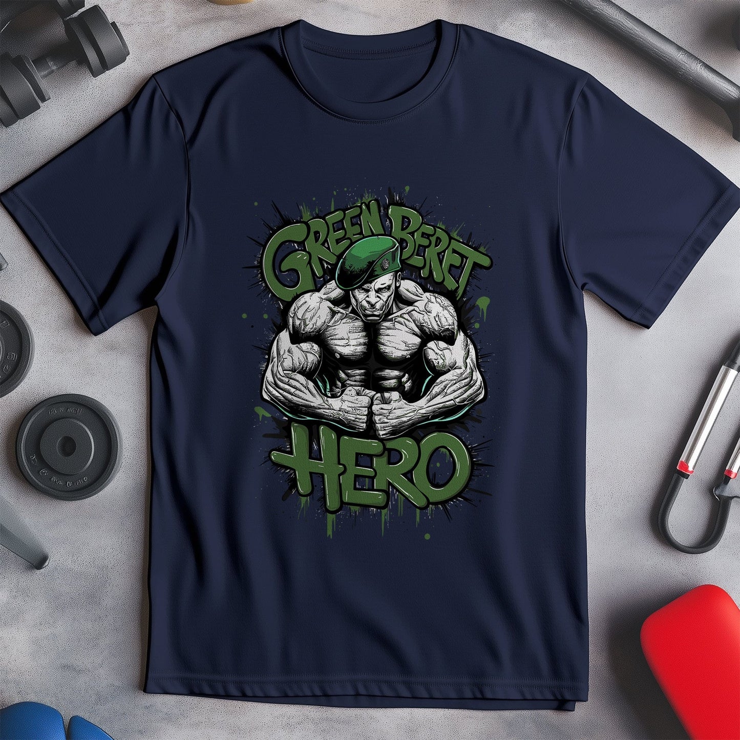 Gym 89 Green beret T-Shirt