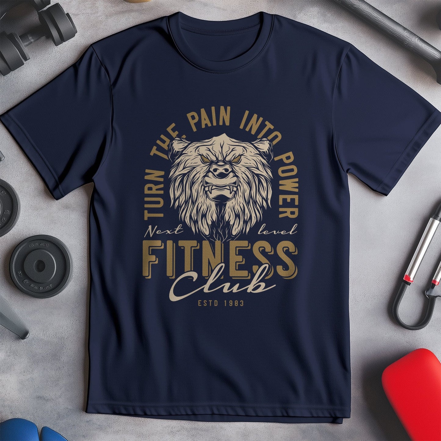 Turn The Pain Bear t-shirt -