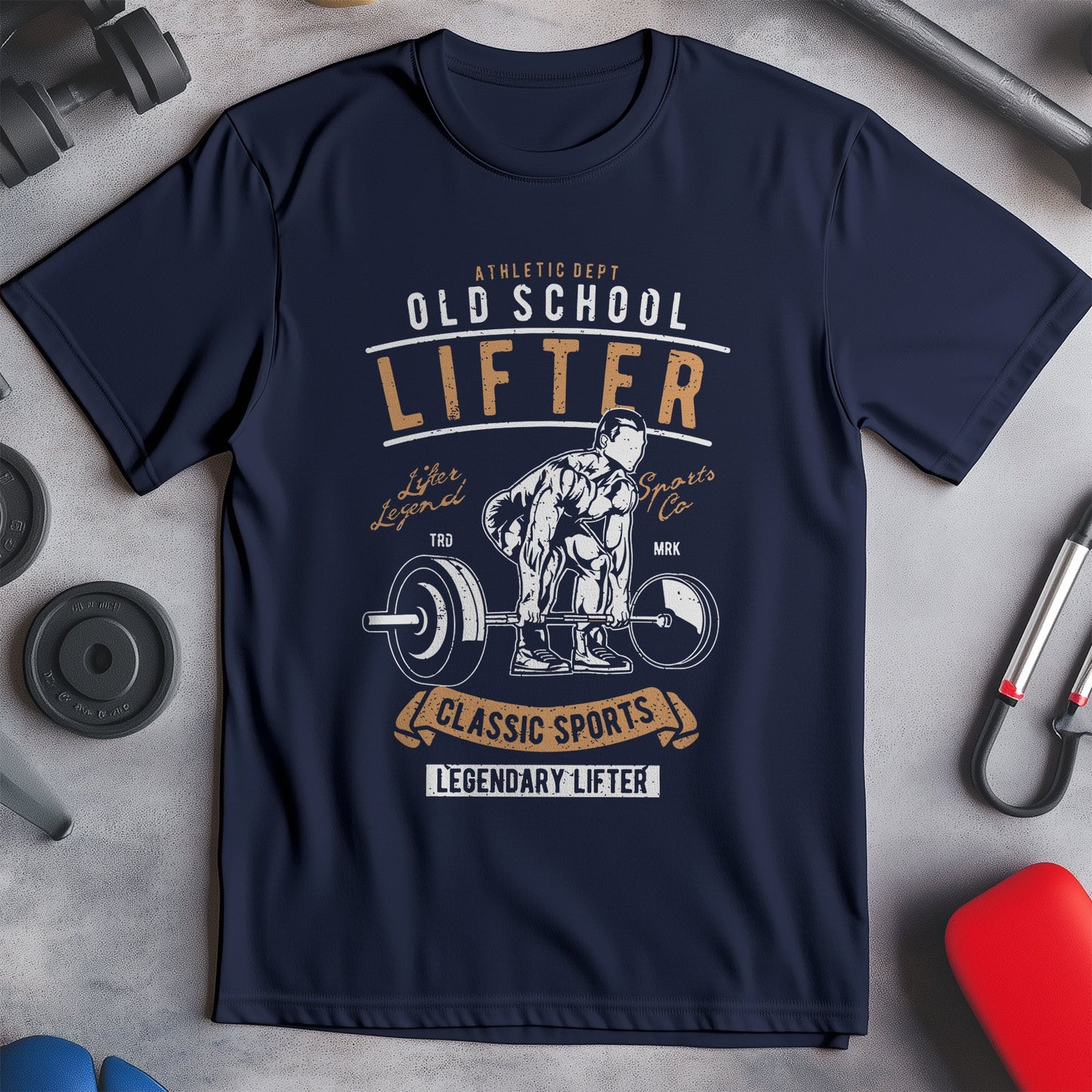 Old Sch Lifter T-Shirt ‚Äì Lift Heavy