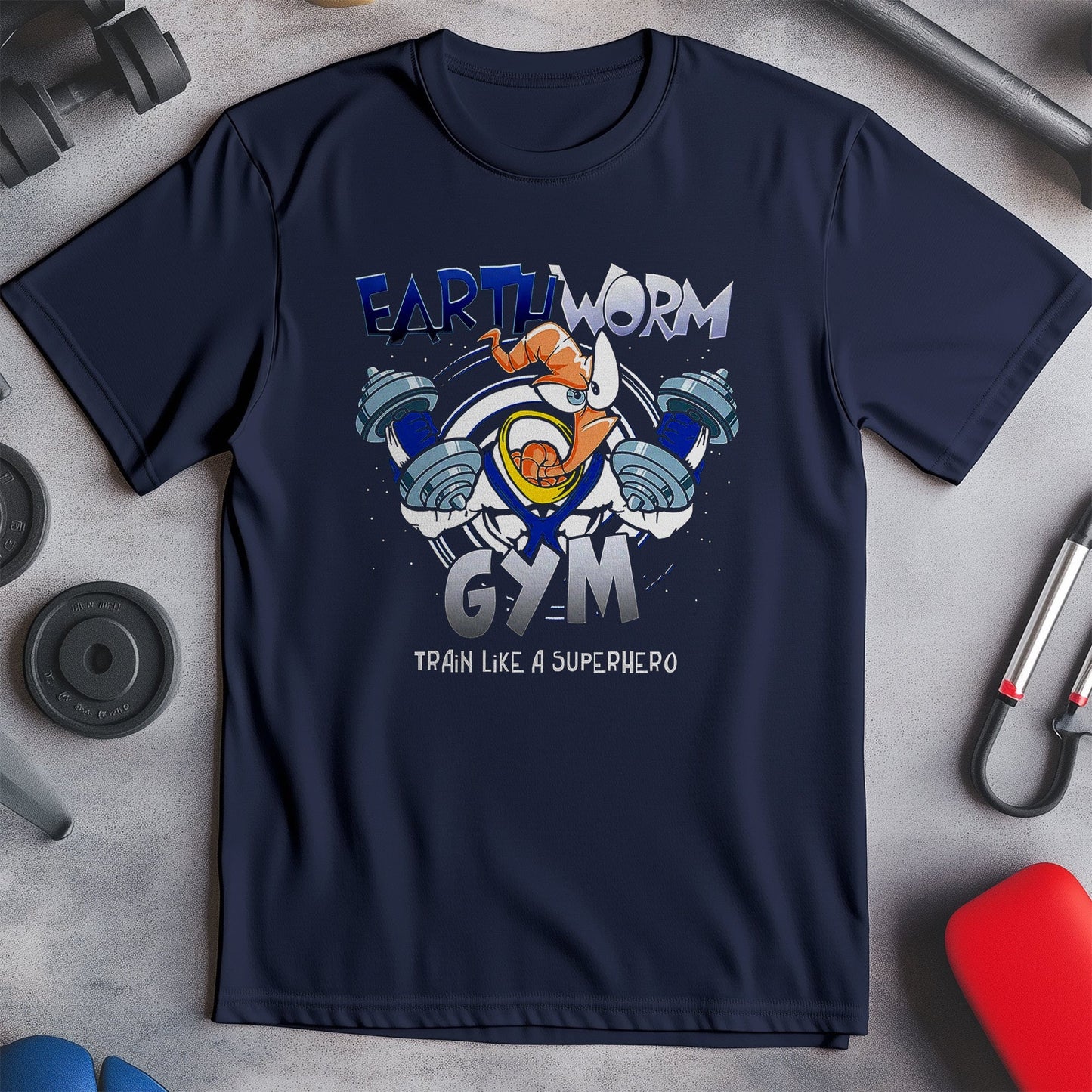 Earth-Worm-Gym T-Shirt: Fart Your