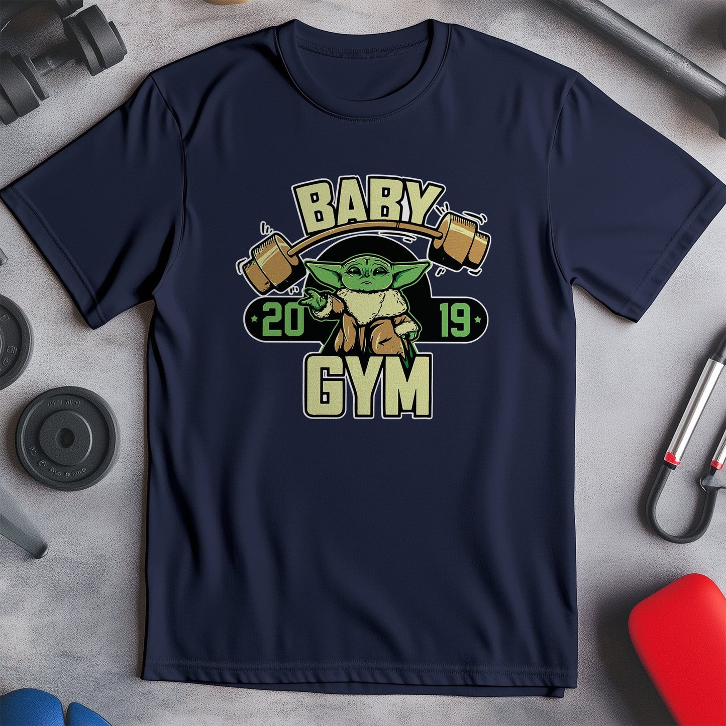 Baby Yoda Gym t-shirt