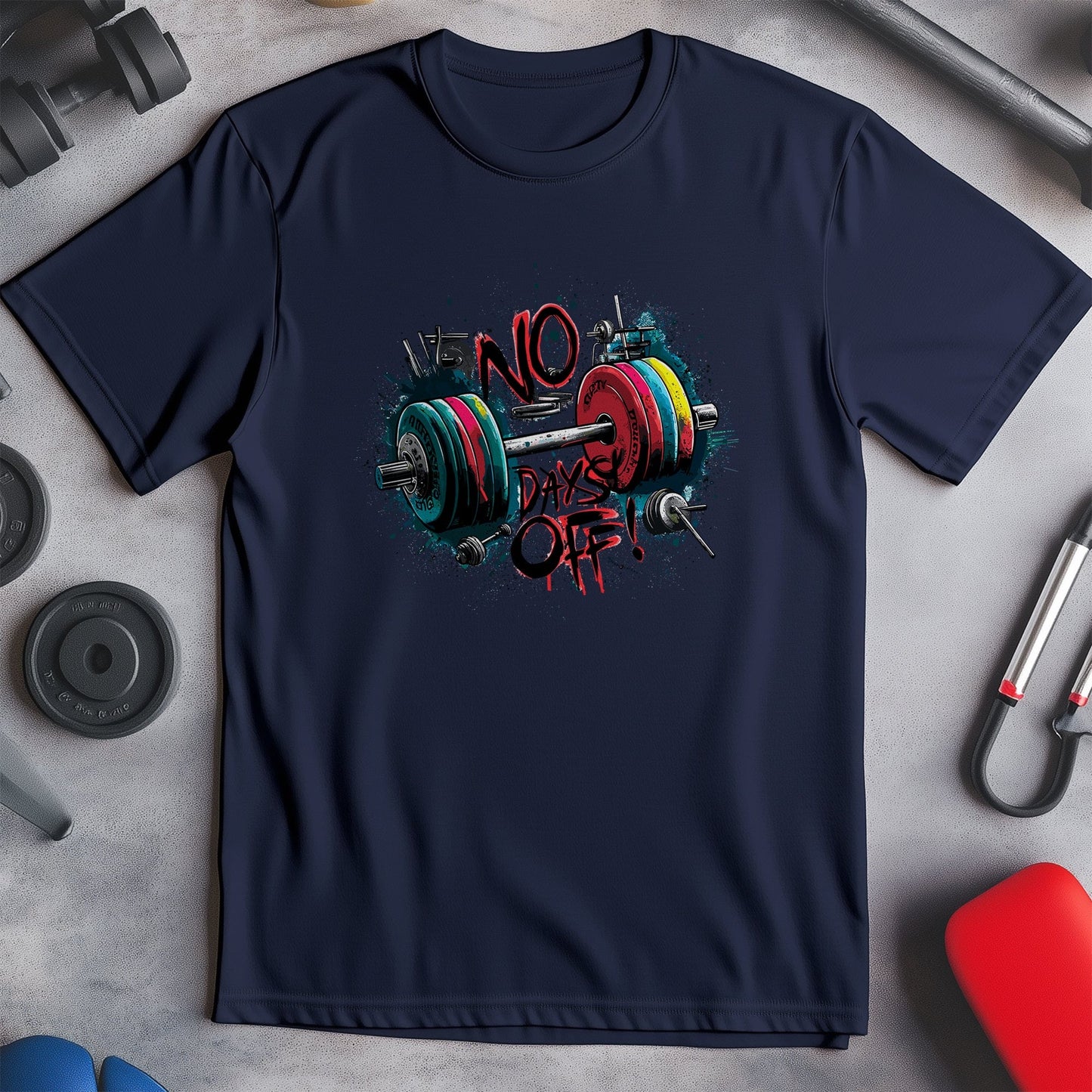 Gym 83  No days off T-Shirt