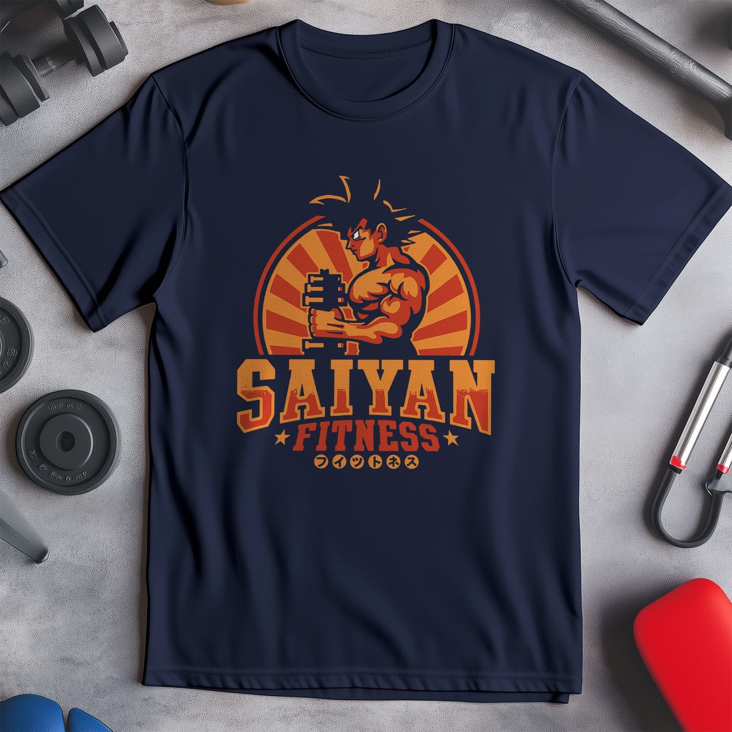 Saiyan Fitness t-shirt - Train like