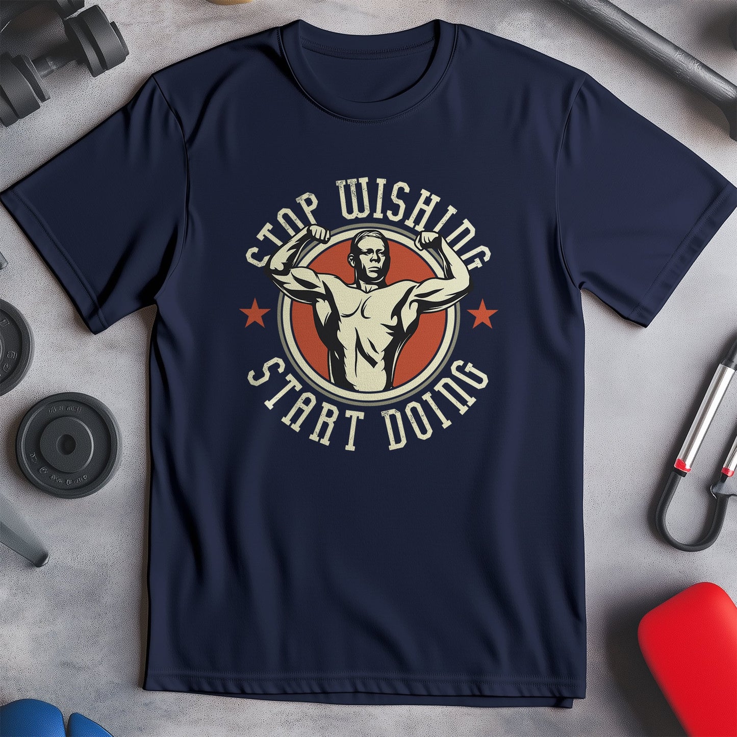 Stop Wishing Start Lifting t-shirt -