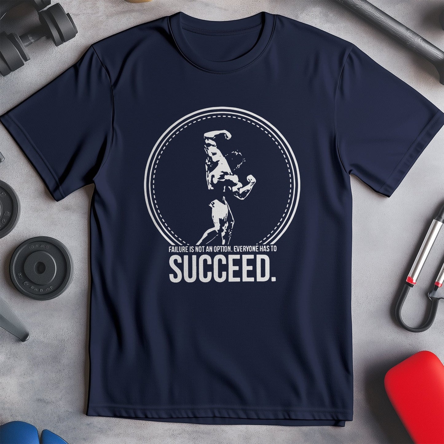 Arnold Succeed White T-Shirt