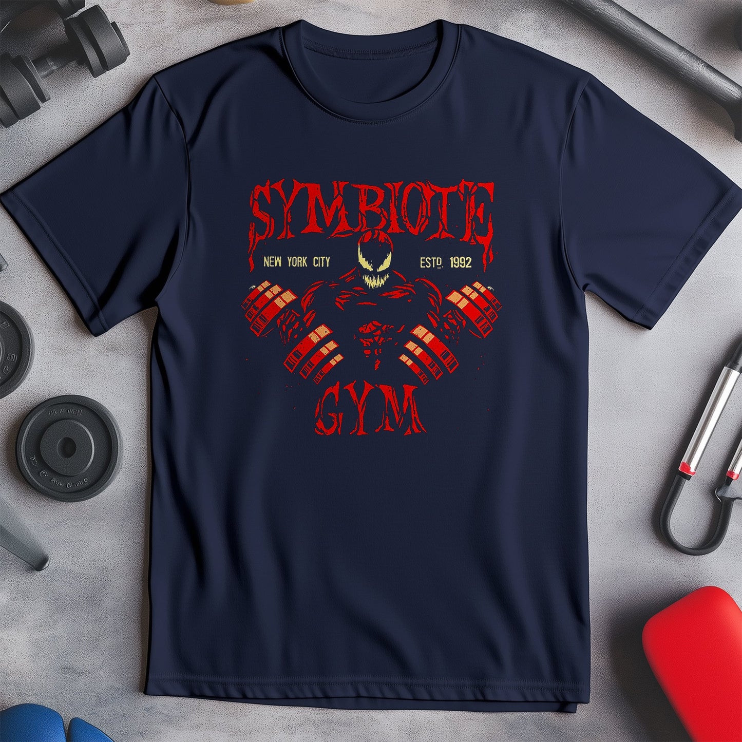 Symbiote-Gym T-shirt - Lift, Laugh,