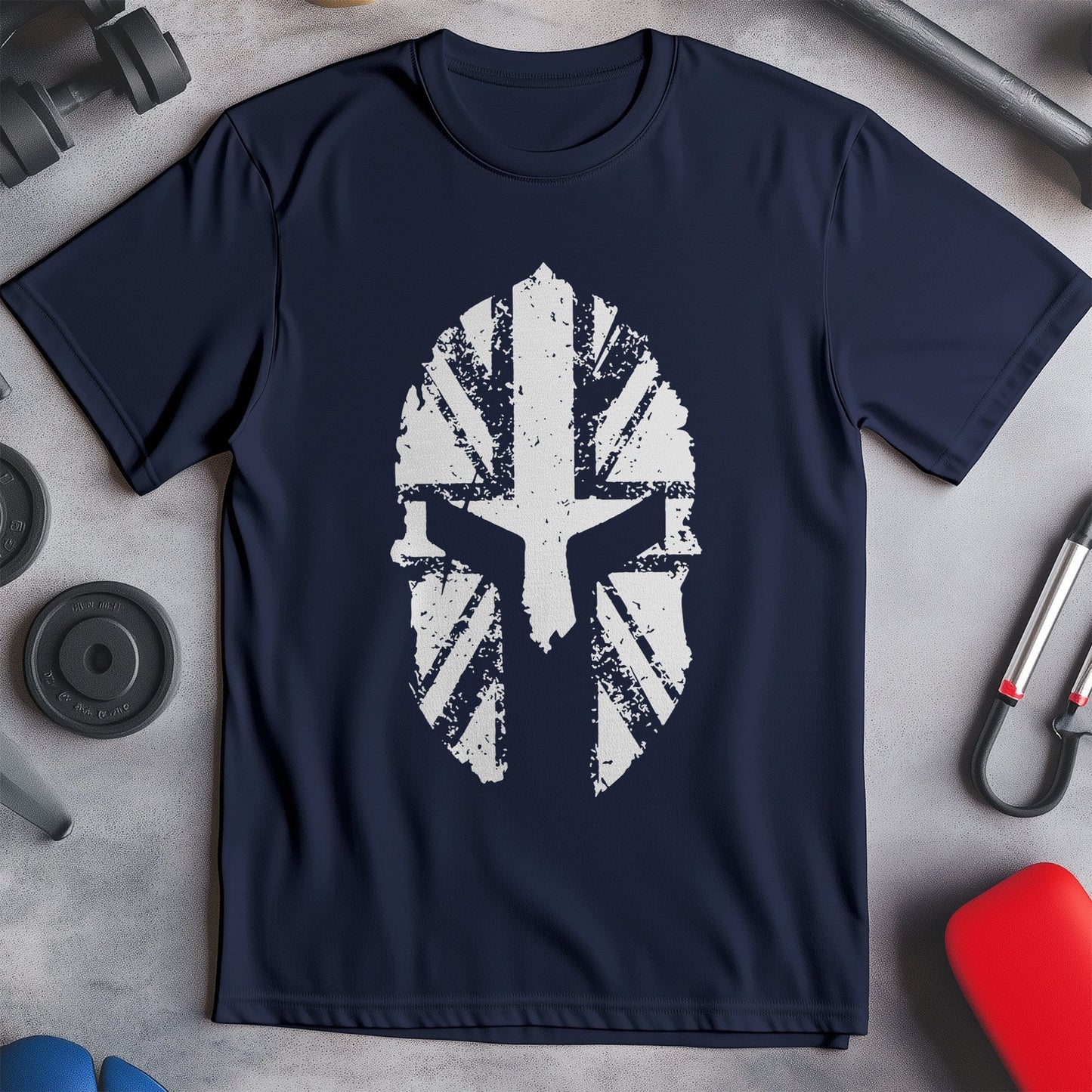 Spartan Helmet Great Britain T-Shirt