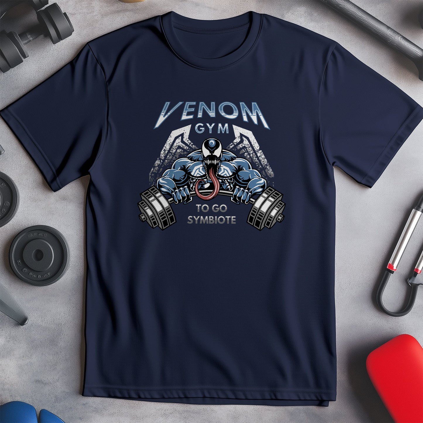 Venom Gym Barbell T-Shirt - Lift