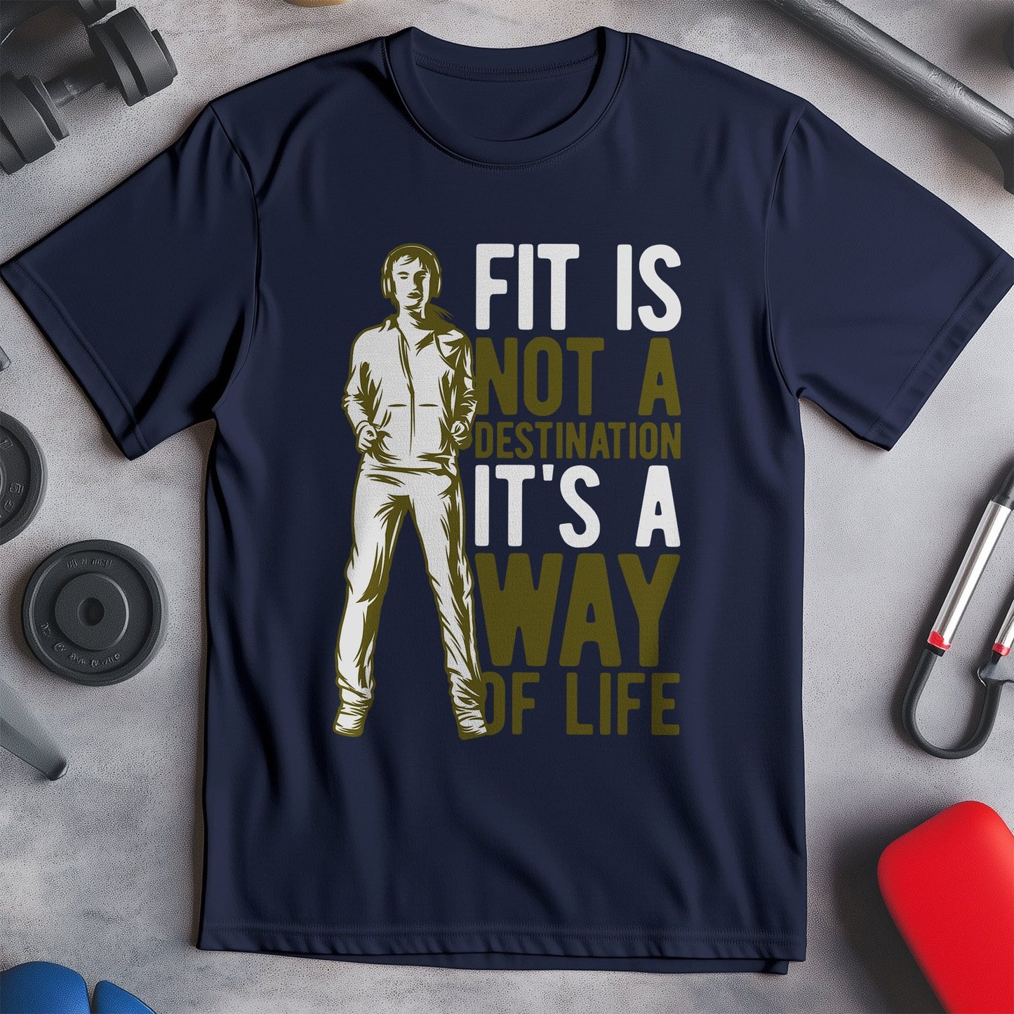 Fit Way of Life t-shirt - Funny