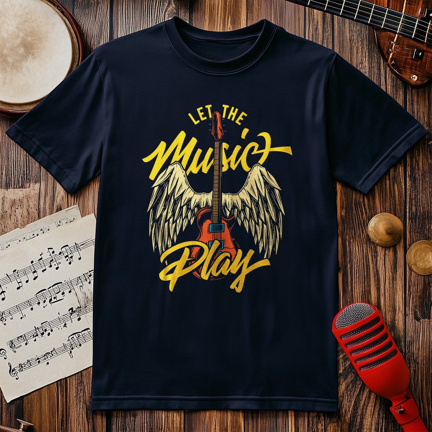 Let The Music Play T-Shirt