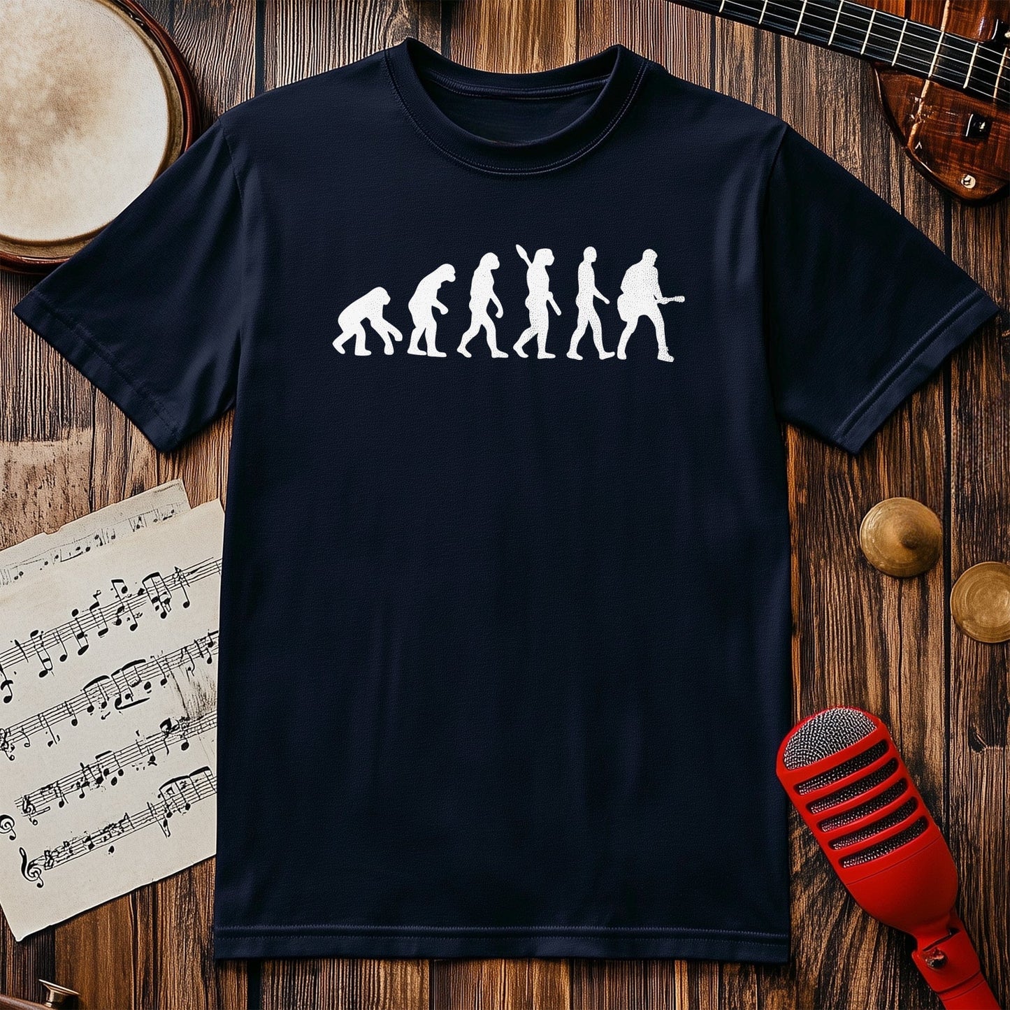 Evolution Guitar T-shirt
