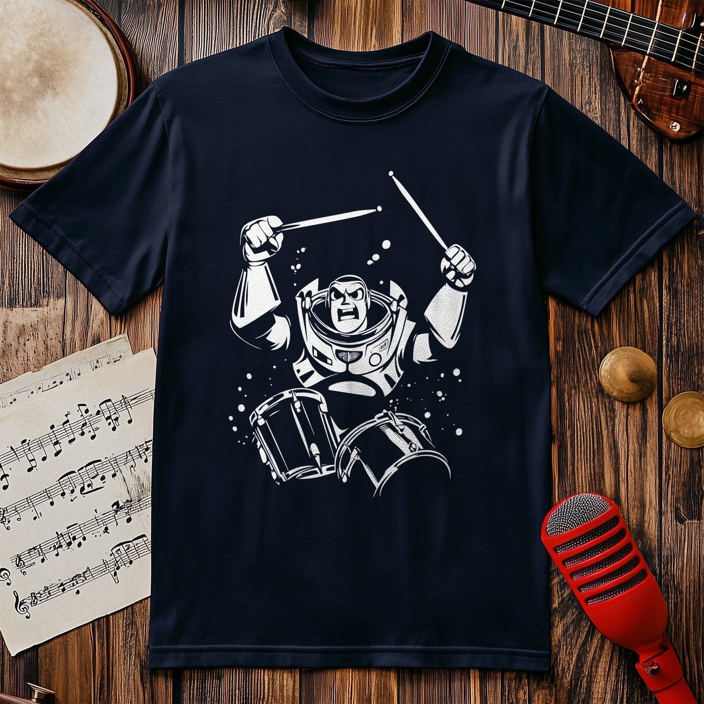 Buzz Drummer t-shirt
