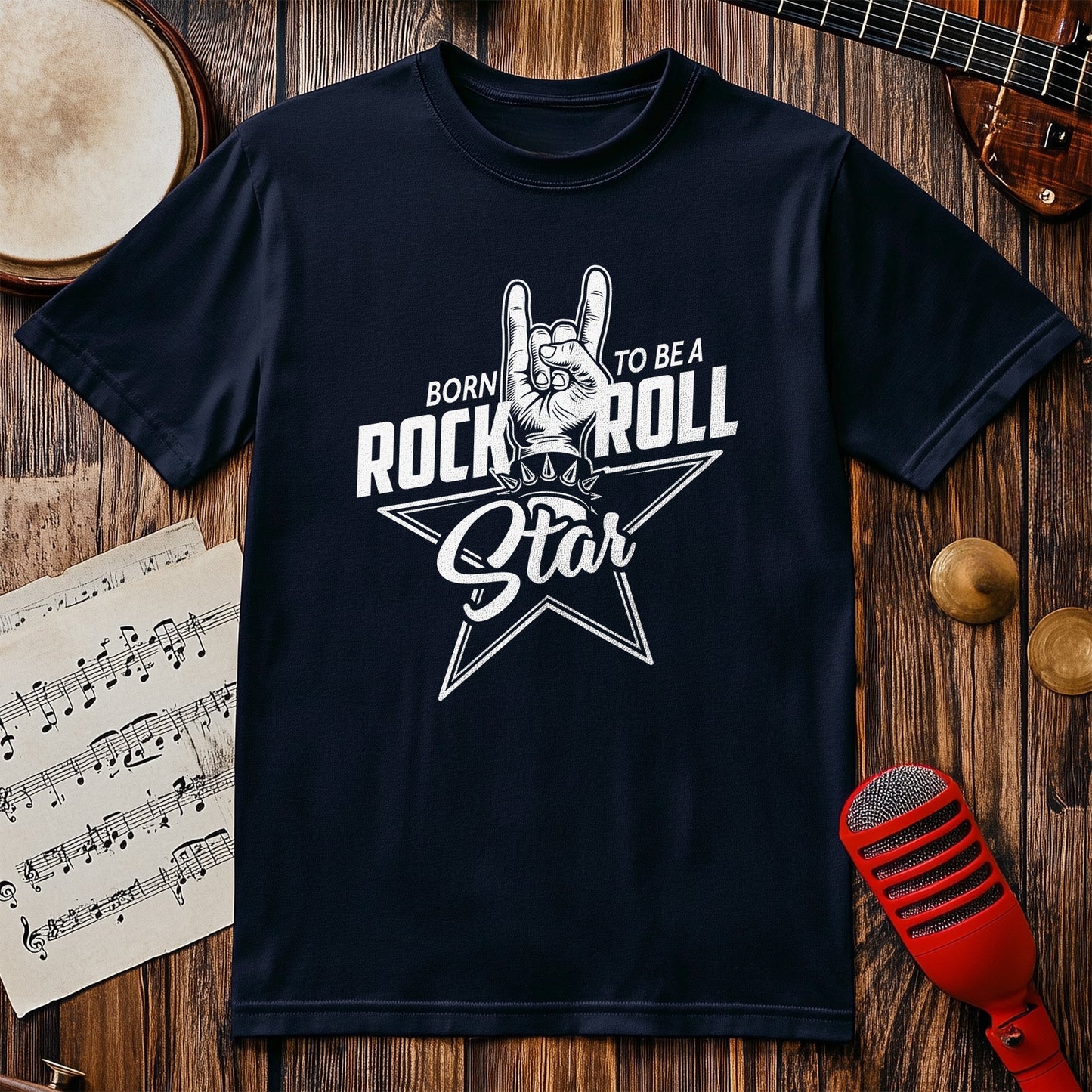 Rock Roll Star T-shirt - Unleash