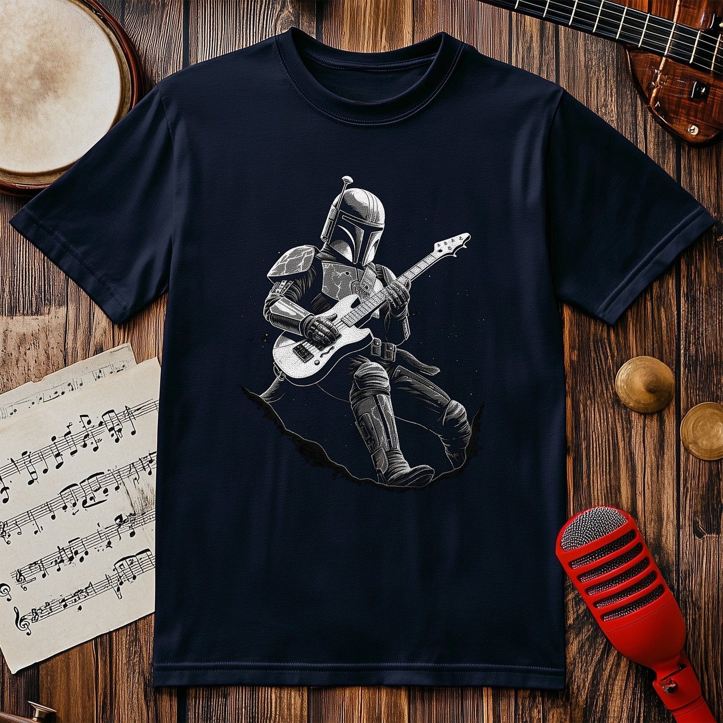 Boba GuitarRocks t-shirt - Strumming