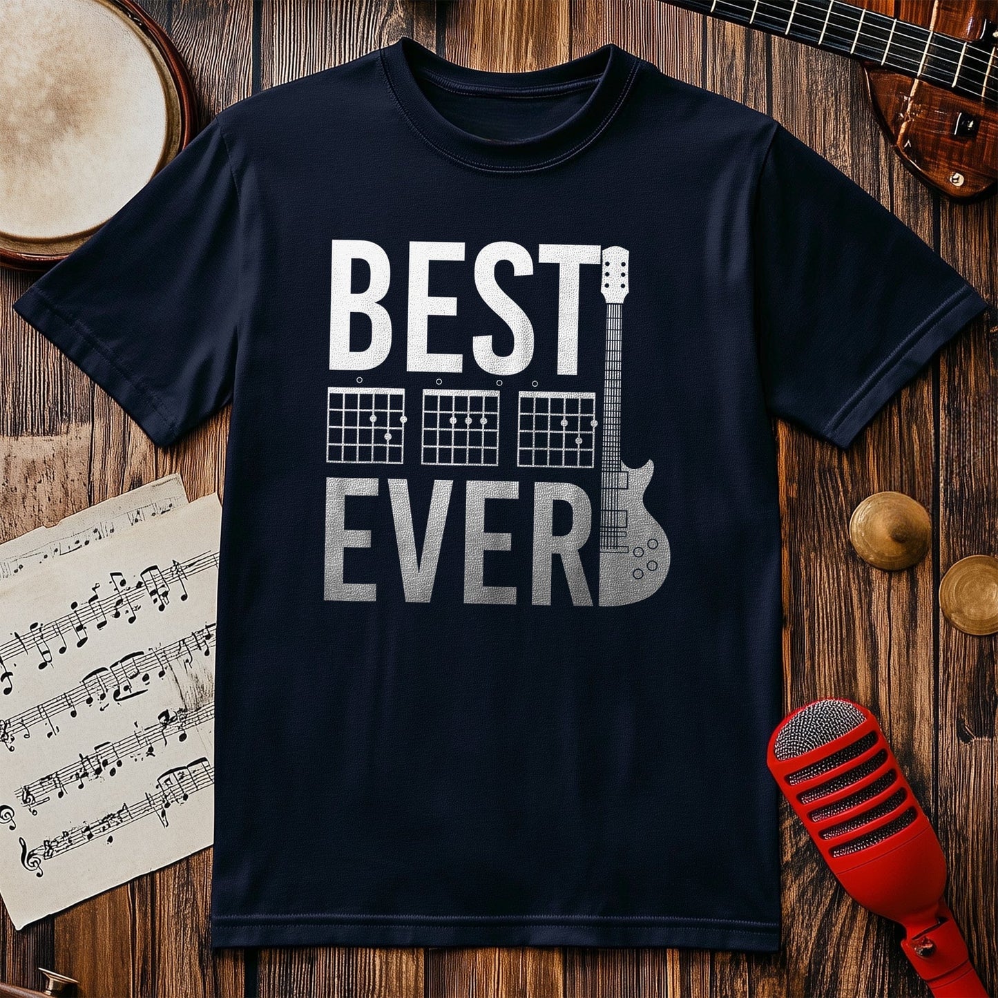 Best Dad Guitarist Ever! T-Shirt
