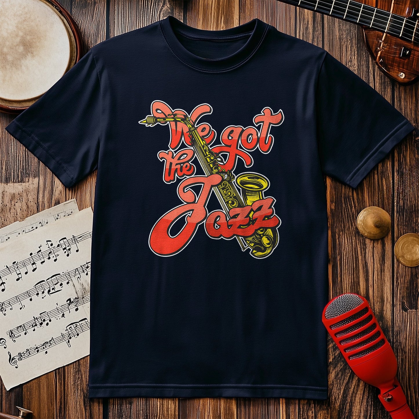 We Got the Jazz T-shirt - Swingin'