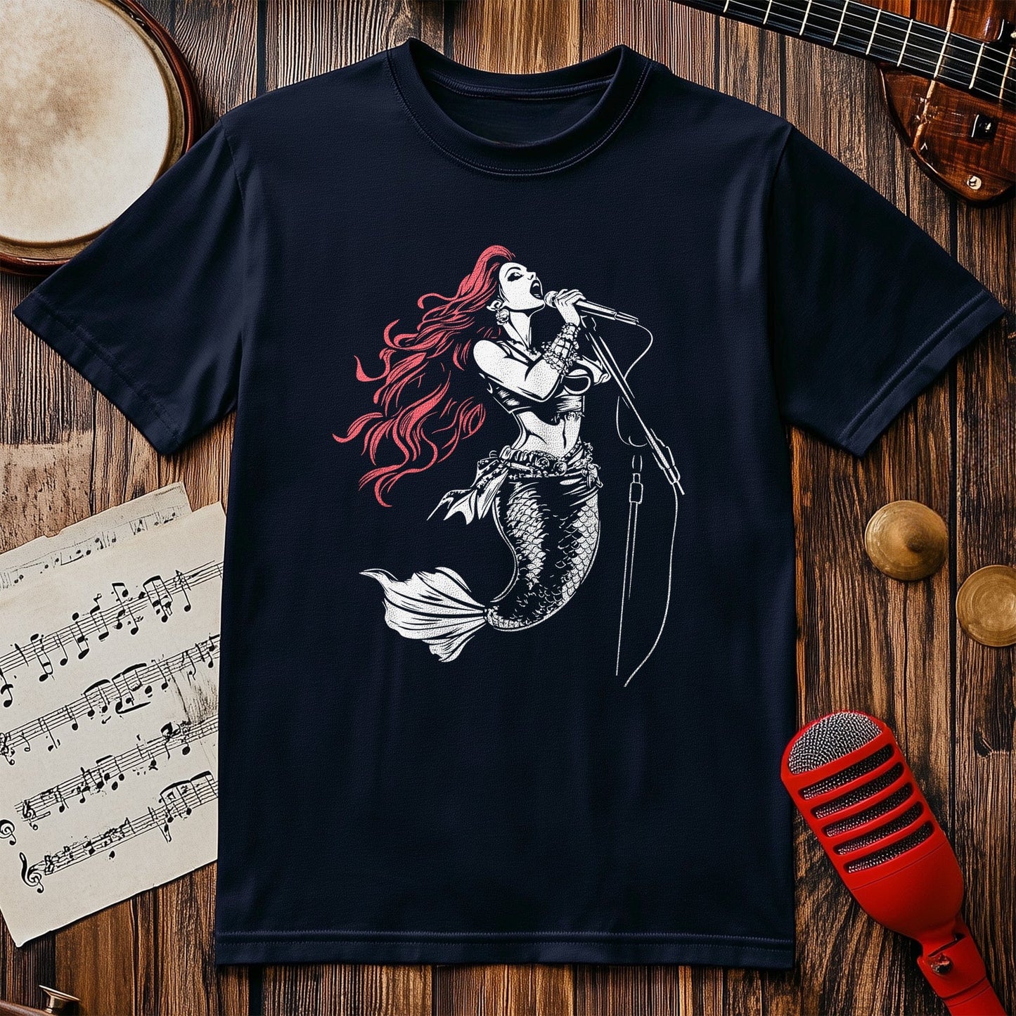 Princess Mermaid Singer T-Shirt