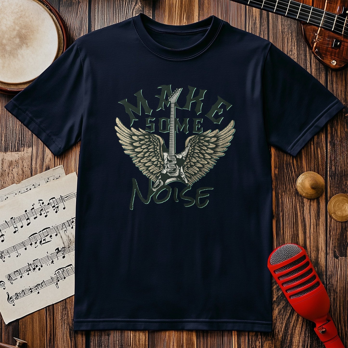 Make Some Noise Winged T-shirt