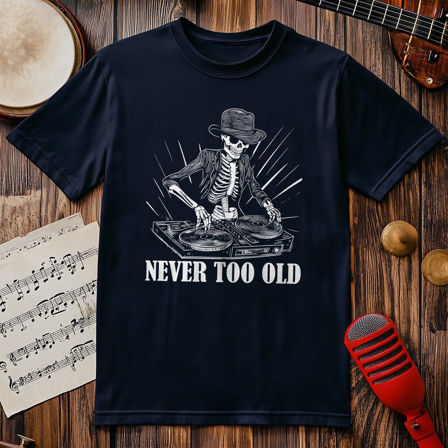 Too Old DJ 1 T-Shirt