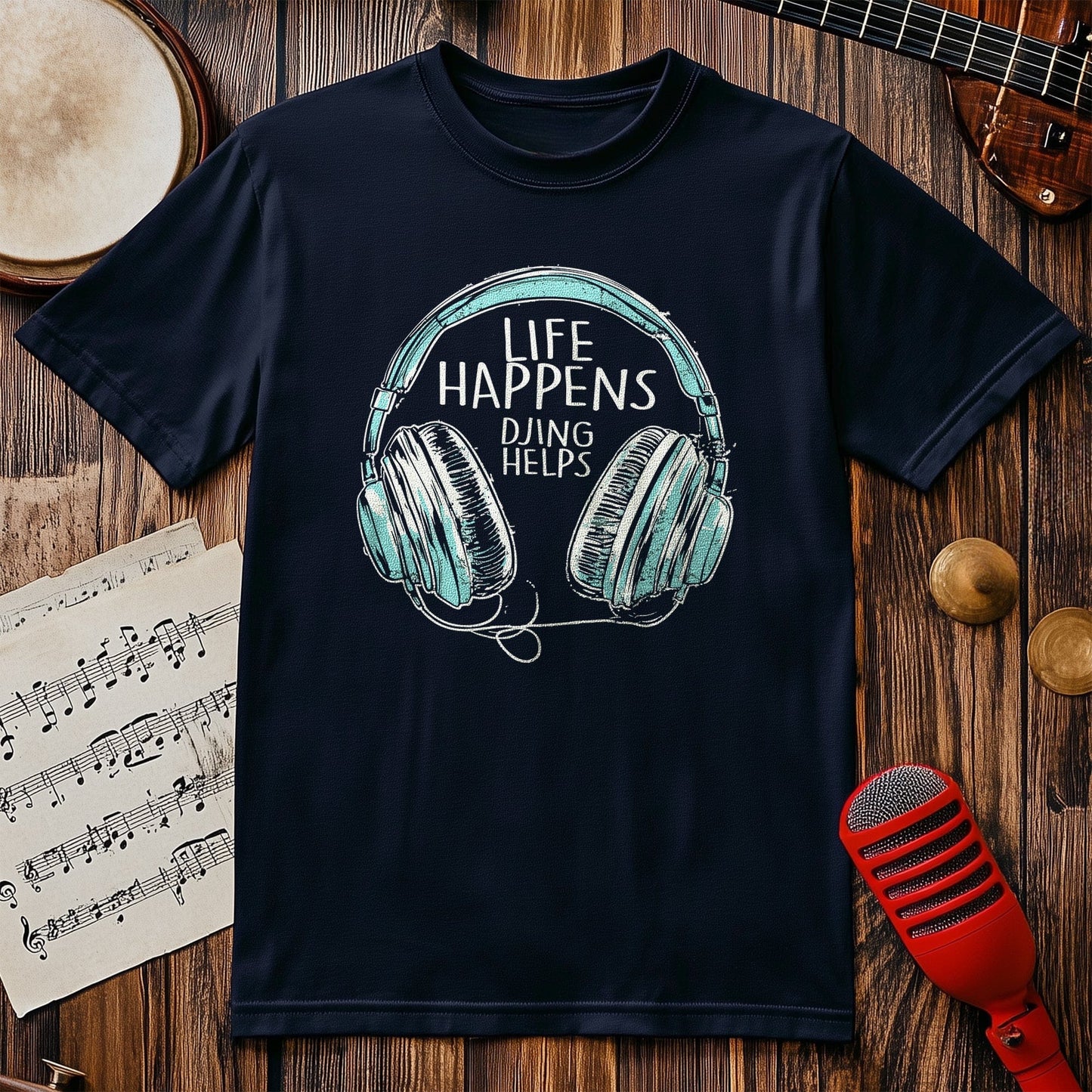 Life Happens DJ 2 T-Shirt