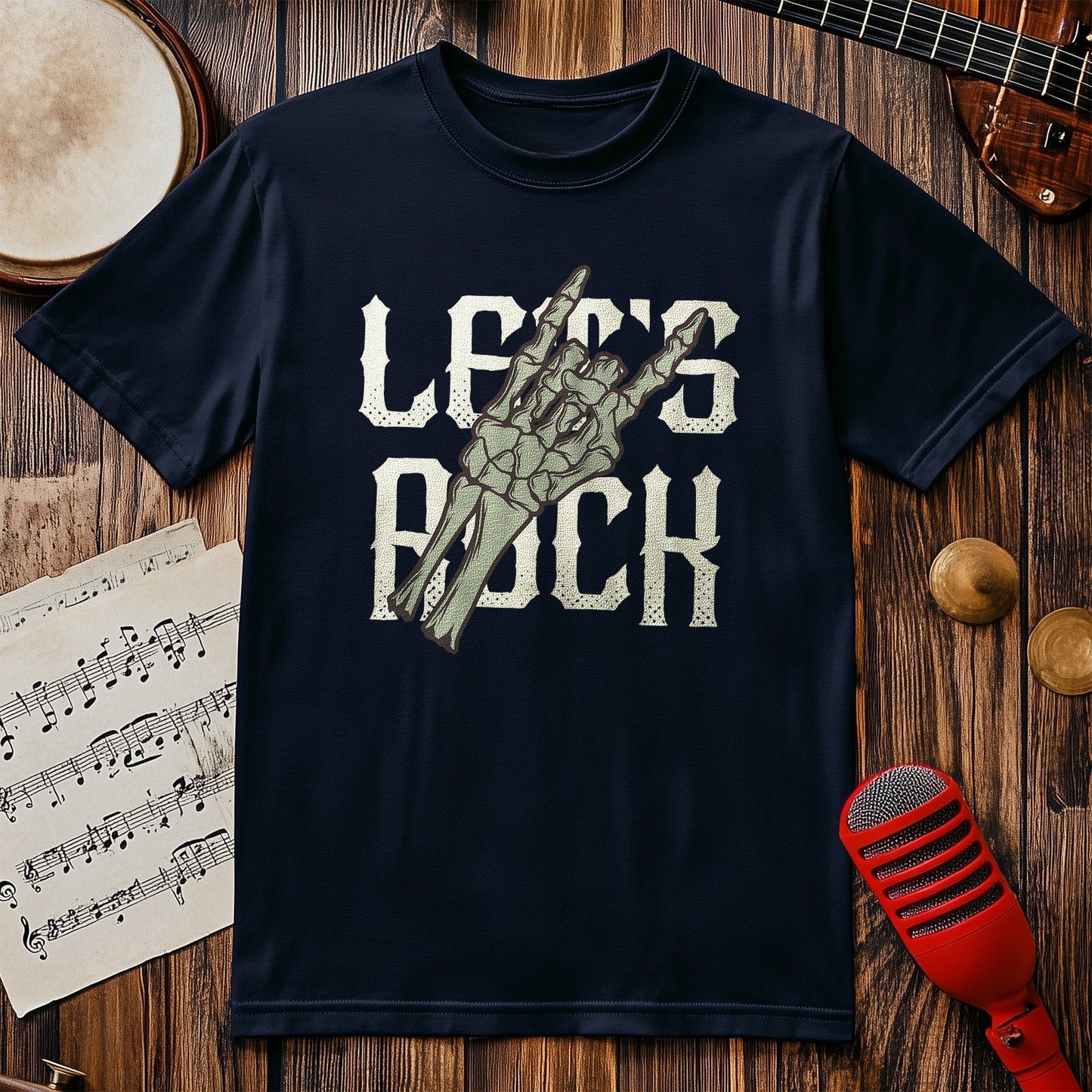 Let's Rock Skele T-Shirt