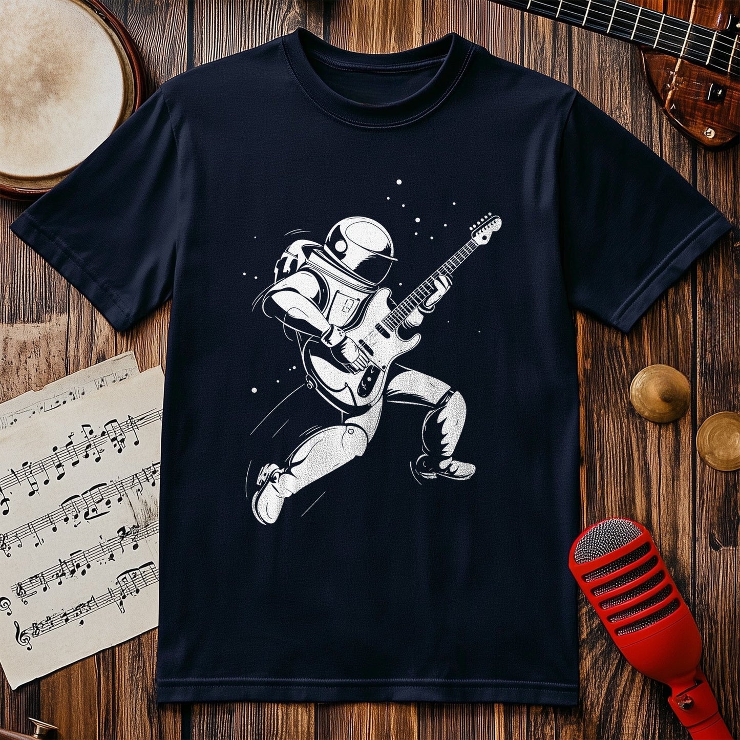 Space Marine Guitar T-shirt